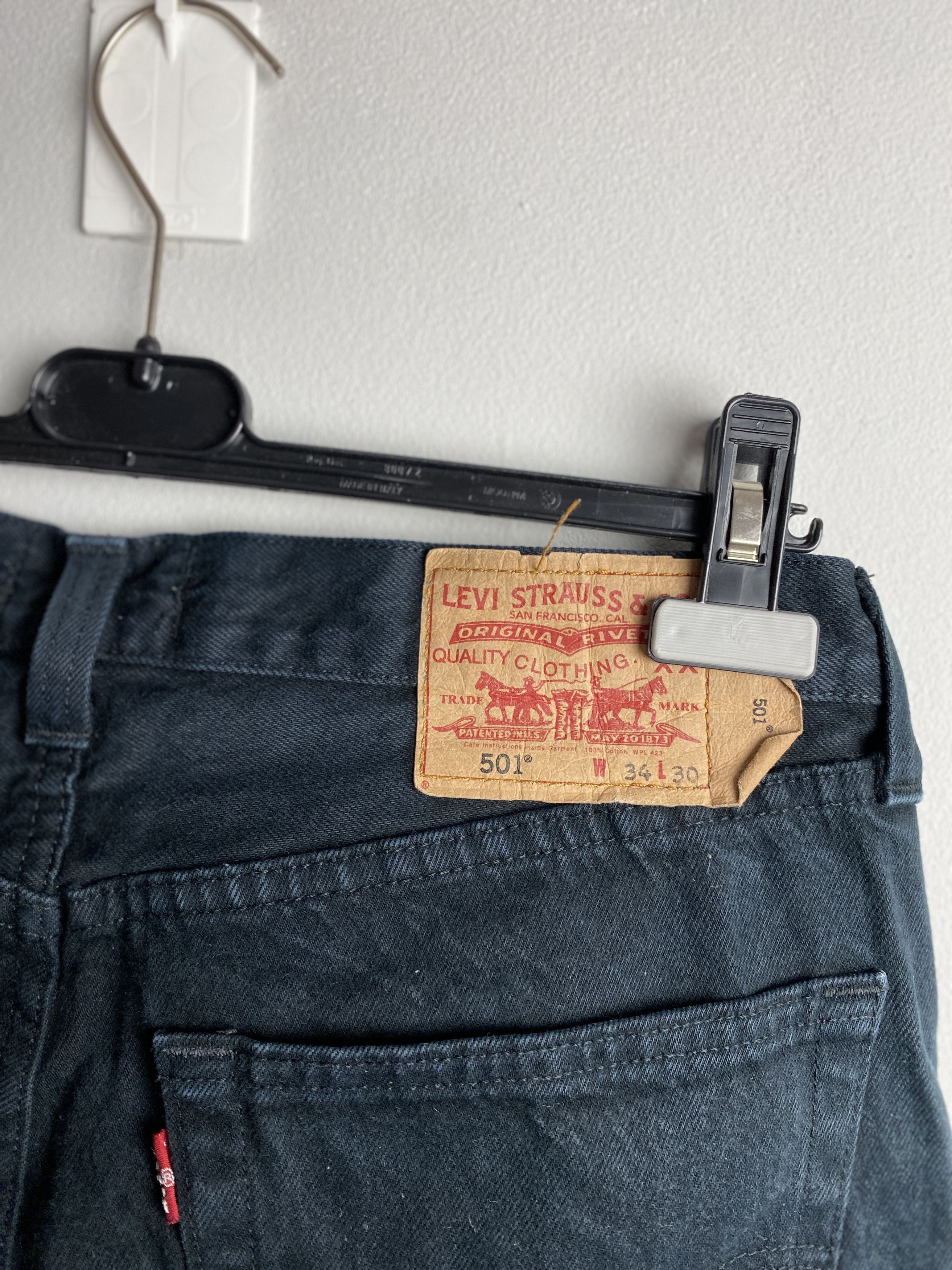 Levi's × Levi's Vintage Clothing Levi's 501 vintage denim jeans pants Size US 34 / EU 50 - 5 Thumbnail
