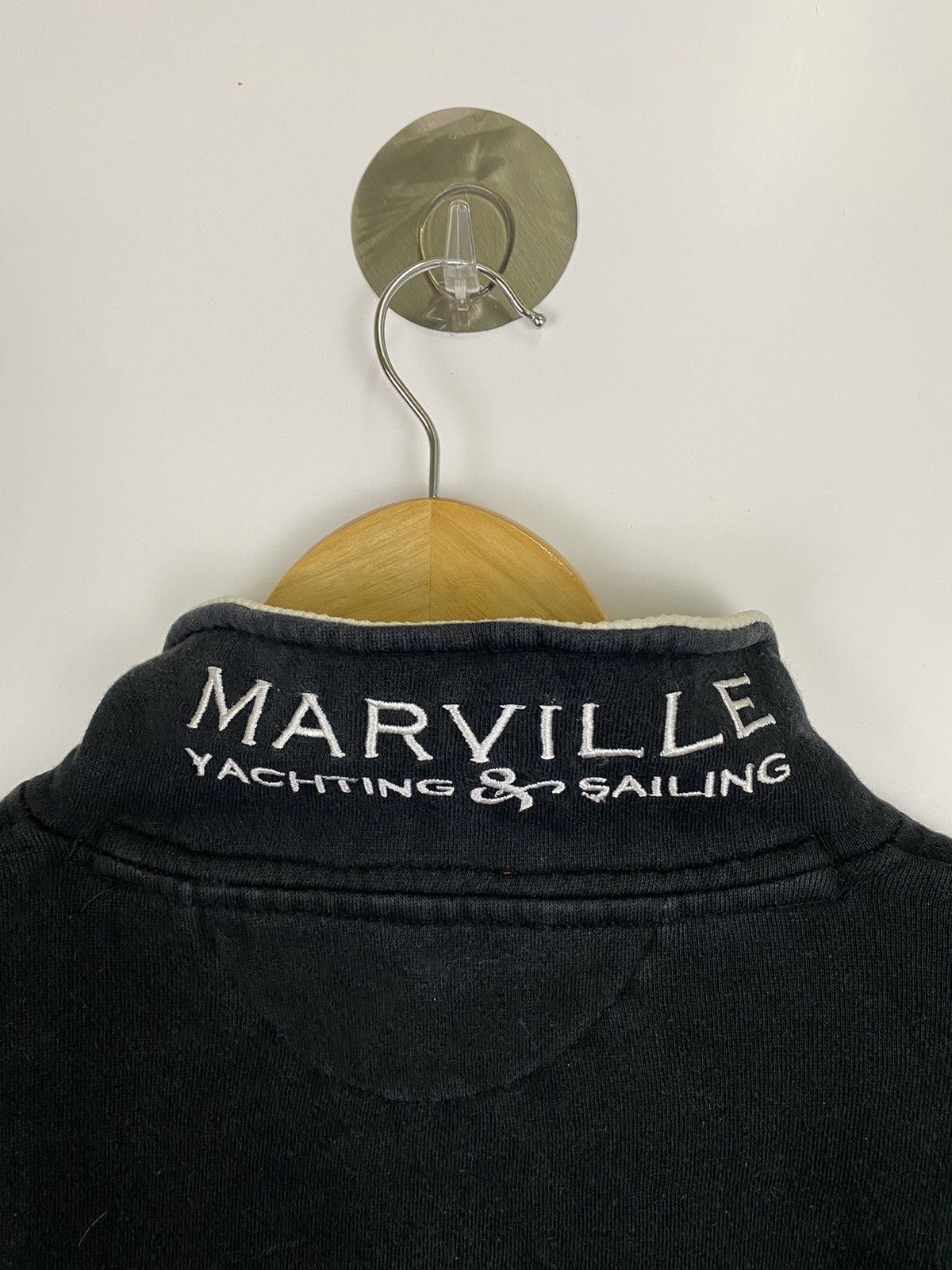 Vintage Vintage Marville Canadian Style Half Zipper Hoodies Size US L / EU 52-54 / 3 - 4 Thumbnail