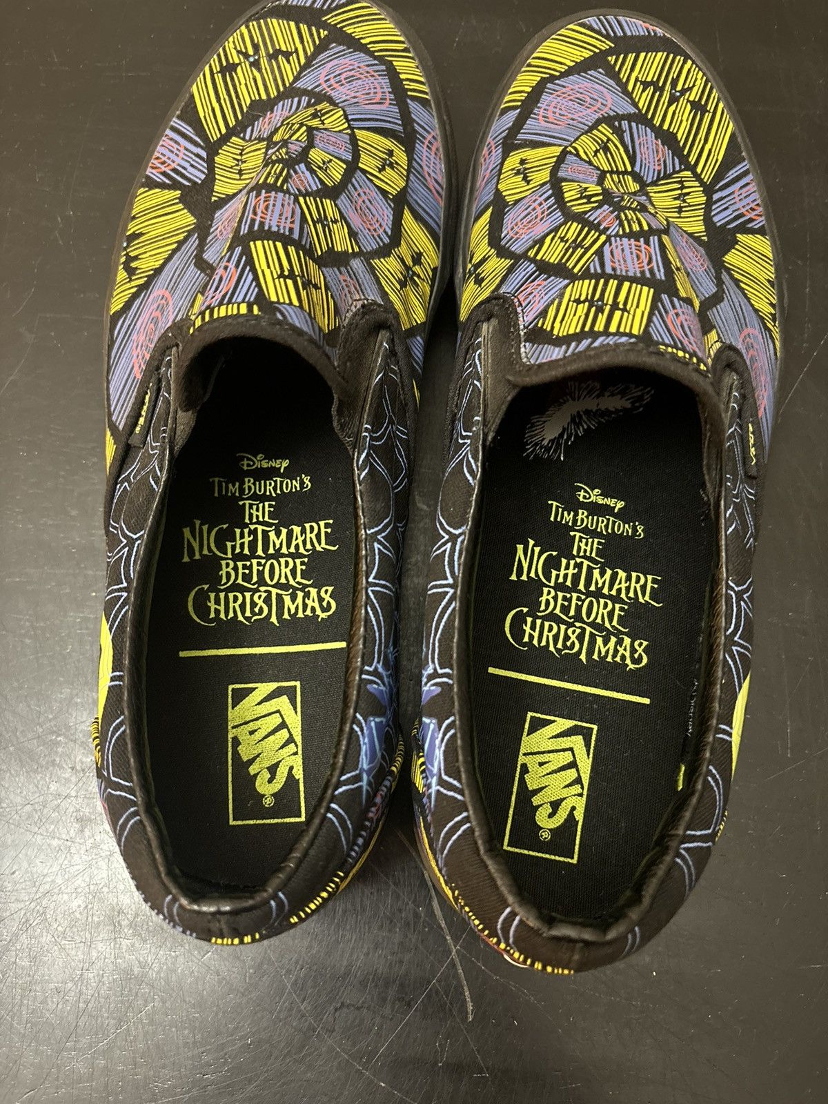 Vans Vans Classic Slip On Nightmare Before Christmas Oogie Boogie Size US 11.5 / EU 44-45 - 7 Thumbnail