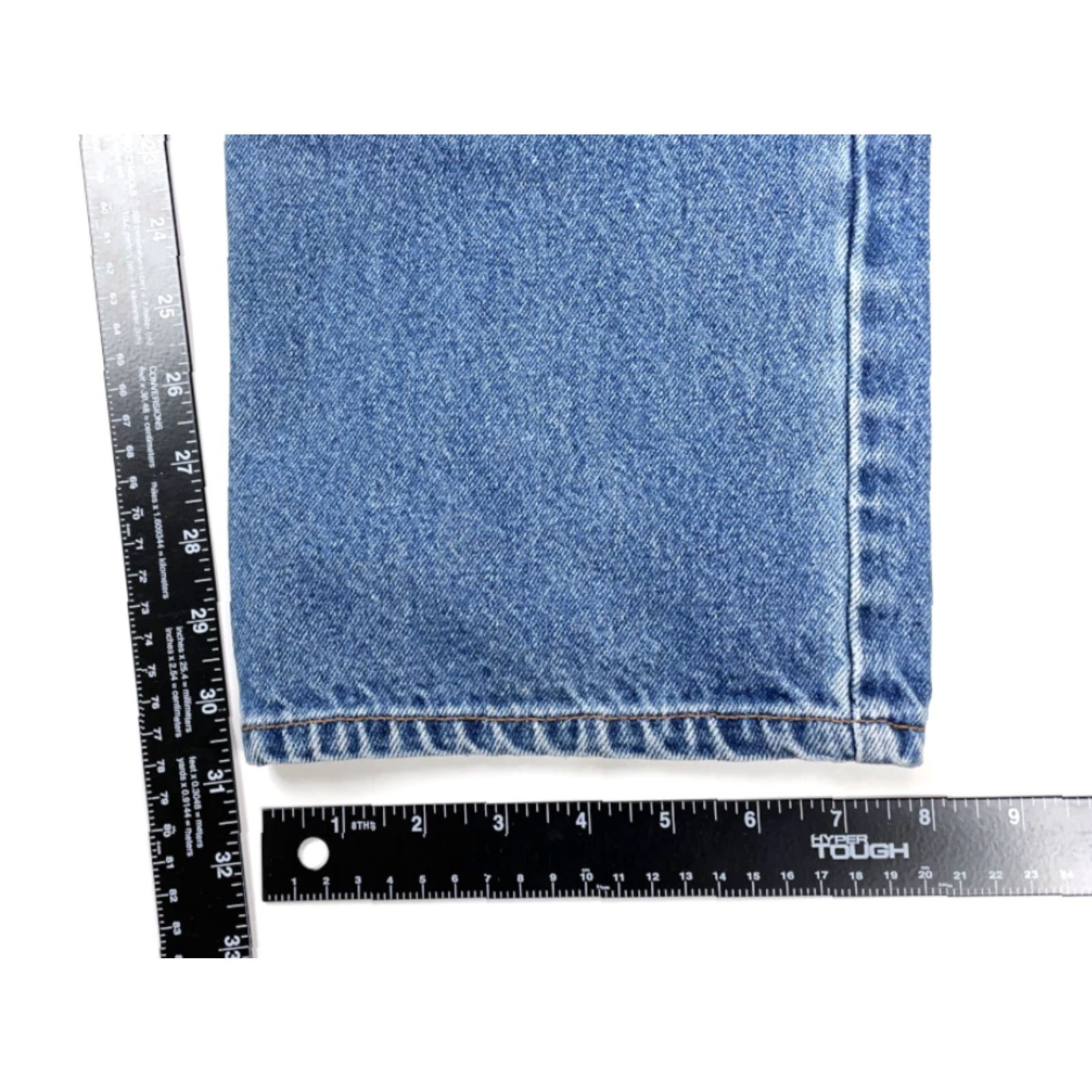 Vintage Retro Dad Style Jeans Mens 34 x 32 Blue Medium Wash 90s Classic Hipster Punk Size US 33 - 7 Thumbnail