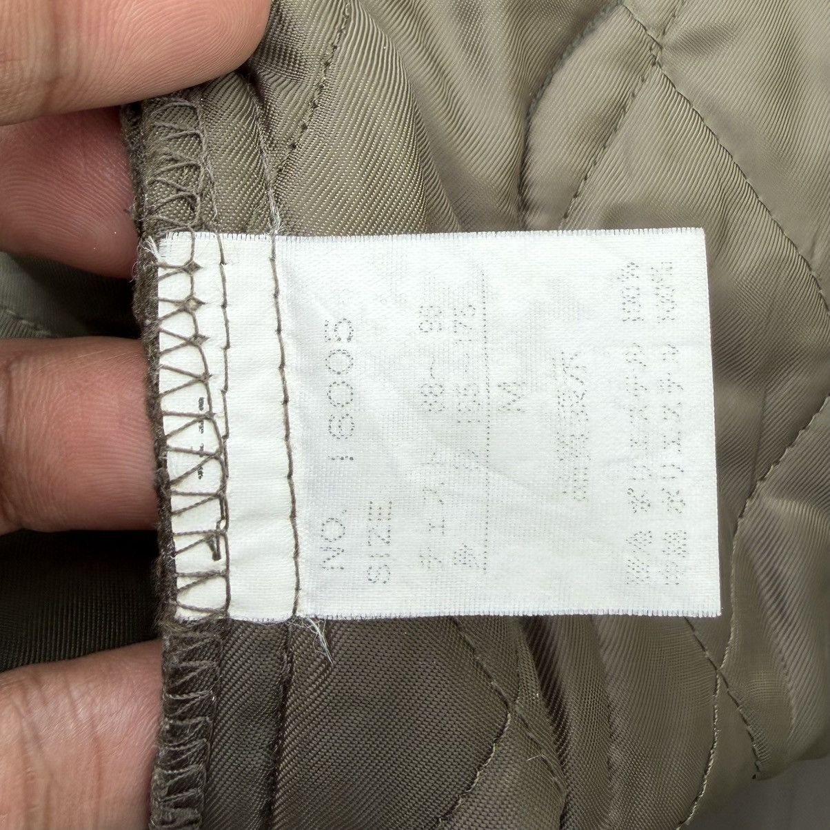 Vintage Army Project VTG Military Jacket Olive Green Quilted Lining Size US M / EU 48-50 / 2 - 18 Thumbnail