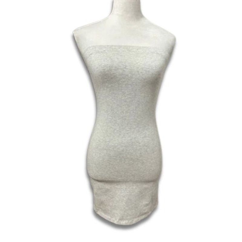 BP. BP Bodycon Strapless Dress Mini Length Heathered Gray S NWOT Size S / US 4 / IT 40 - 2 Thumbnail