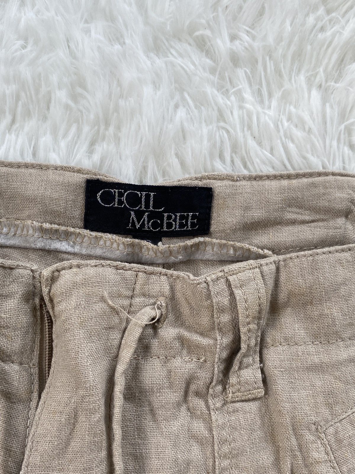 Vintage BINDING NOW🔥 Cecil Mc Bee bondage cargo pant rare Size 30" / US 8 / IT 44 - 9 Thumbnail