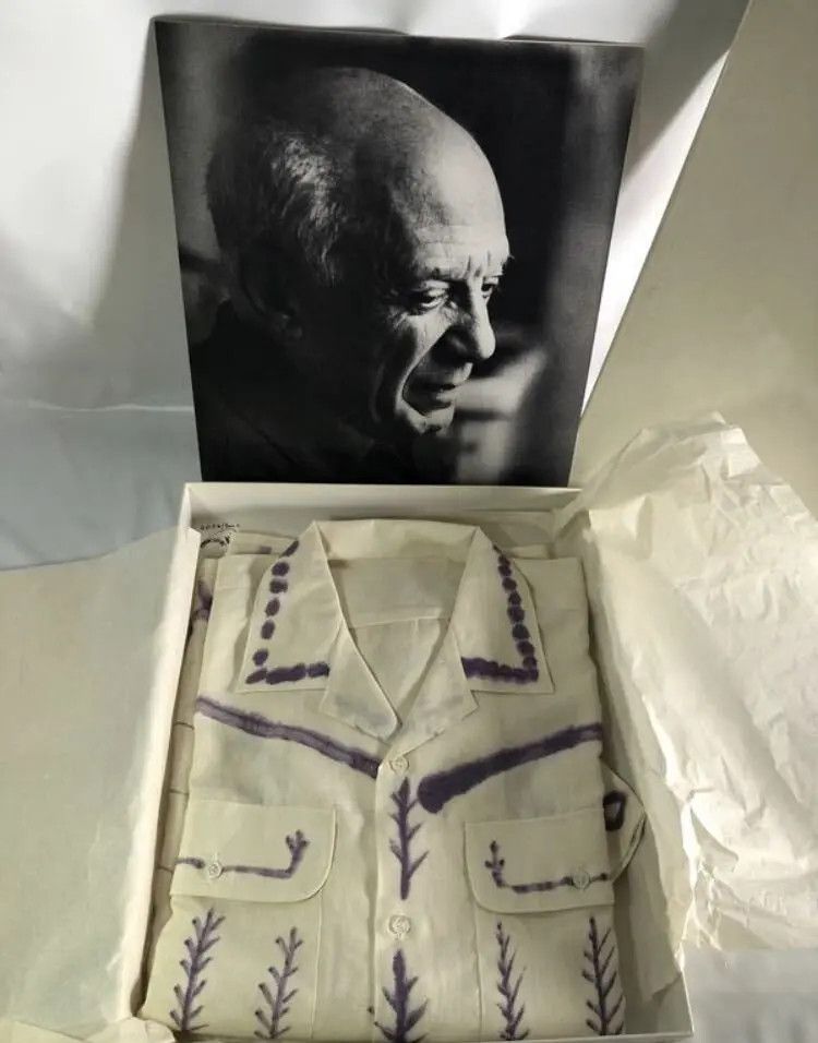 Other Pablo Picasso, Multiple Shirt, Designed by Picasso in 1955 Size US XL / EU 56 / 4 - 2 Thumbnail