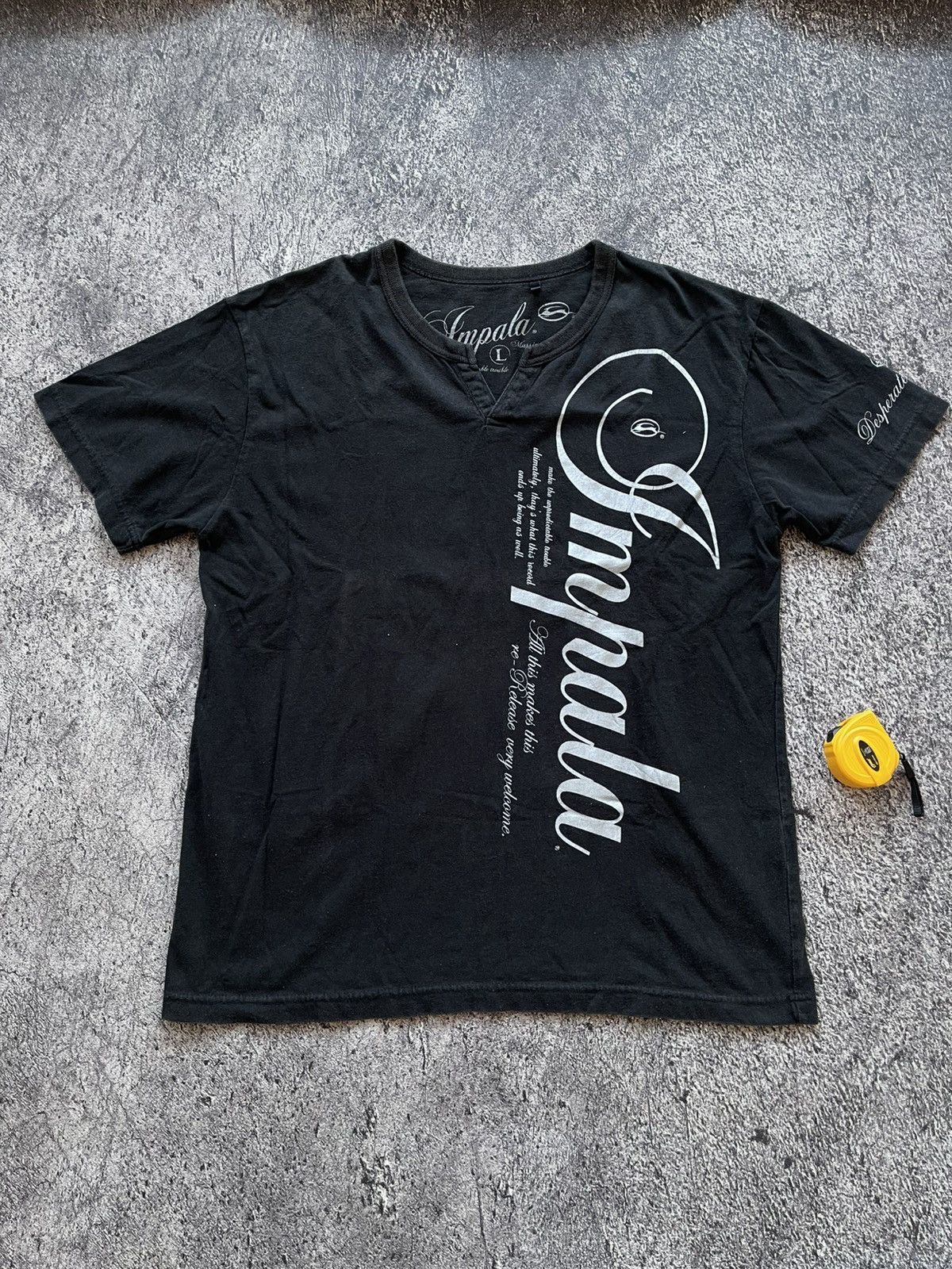 Japanese Brand Y2K Impala poem ifsixwasnine style tshirt Size US L / EU 52-54 / 3 - 3 Thumbnail