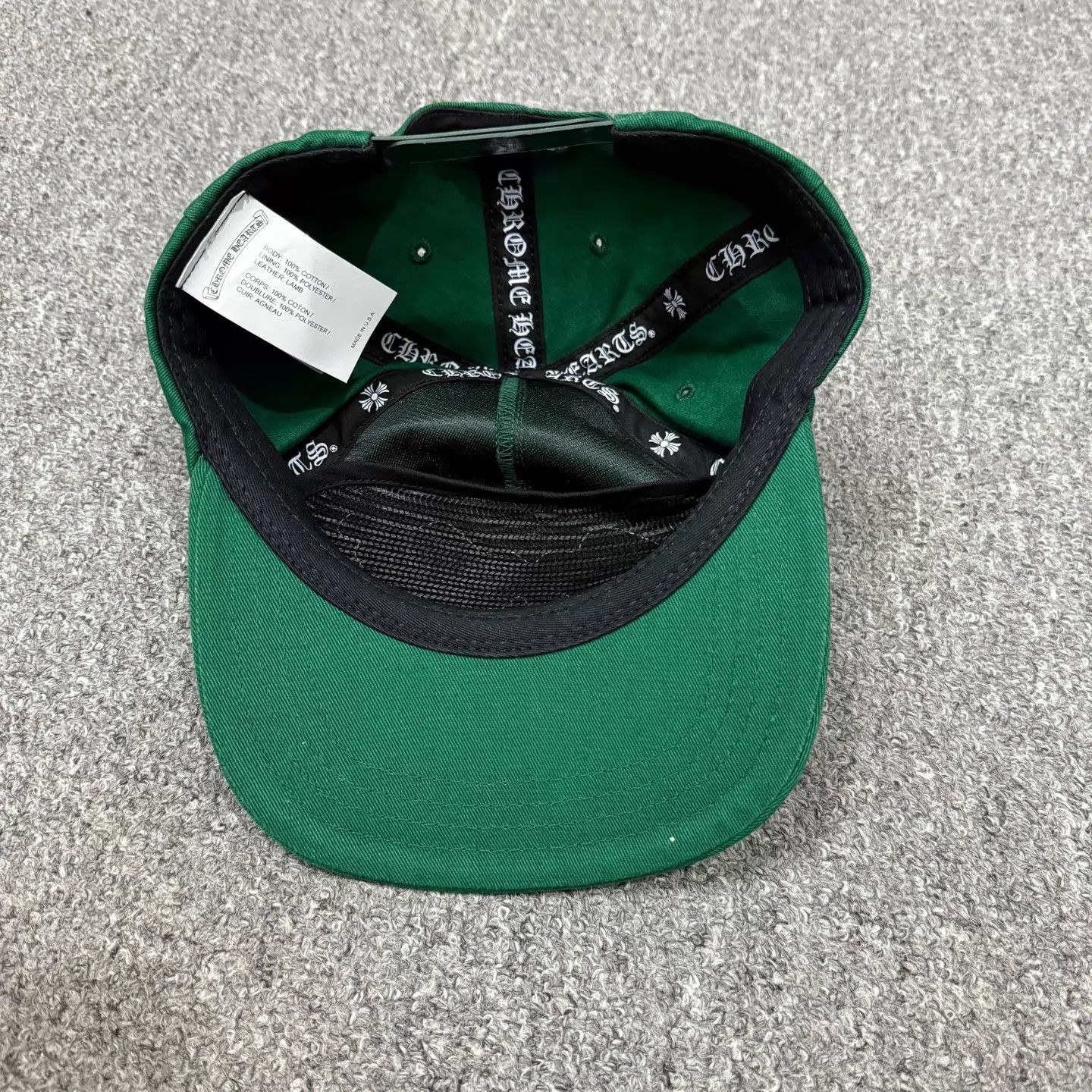 Chrome Hearts Chrome Hearts Green Space Limited Cap (Unused) Size ONE SIZE - 4 Thumbnail