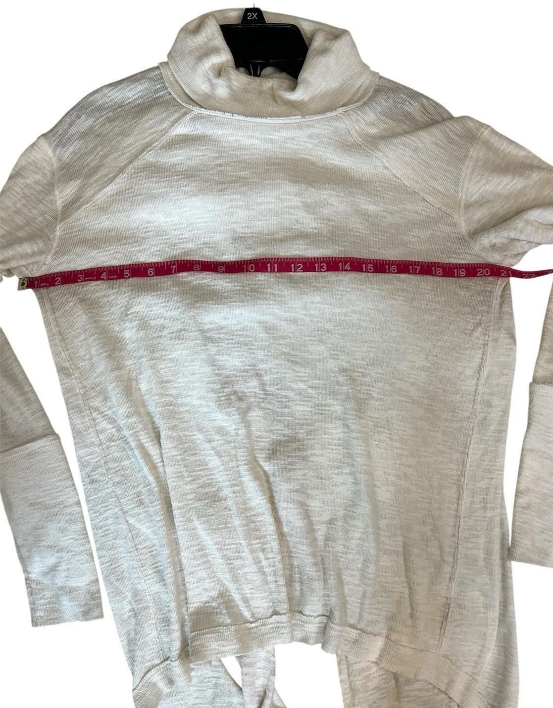 Split We The Free white split back pullover turtleneck sweater M Size M / US 6-8 / IT 42-44 - 5 Thumbnail