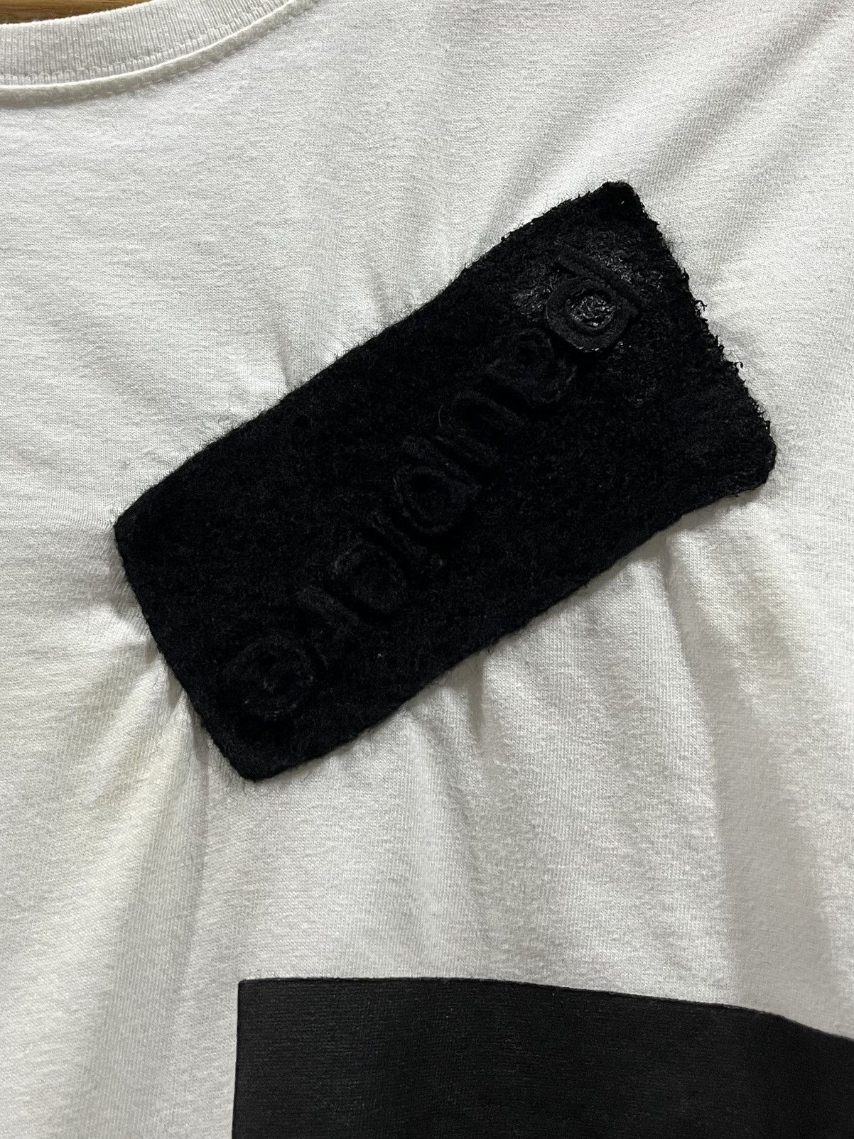 Yohji Yamamoto Yohji Yamamoto Ground Y Patchwork Tshirt Size US L / EU 52-54 / 3 - 5 Thumbnail