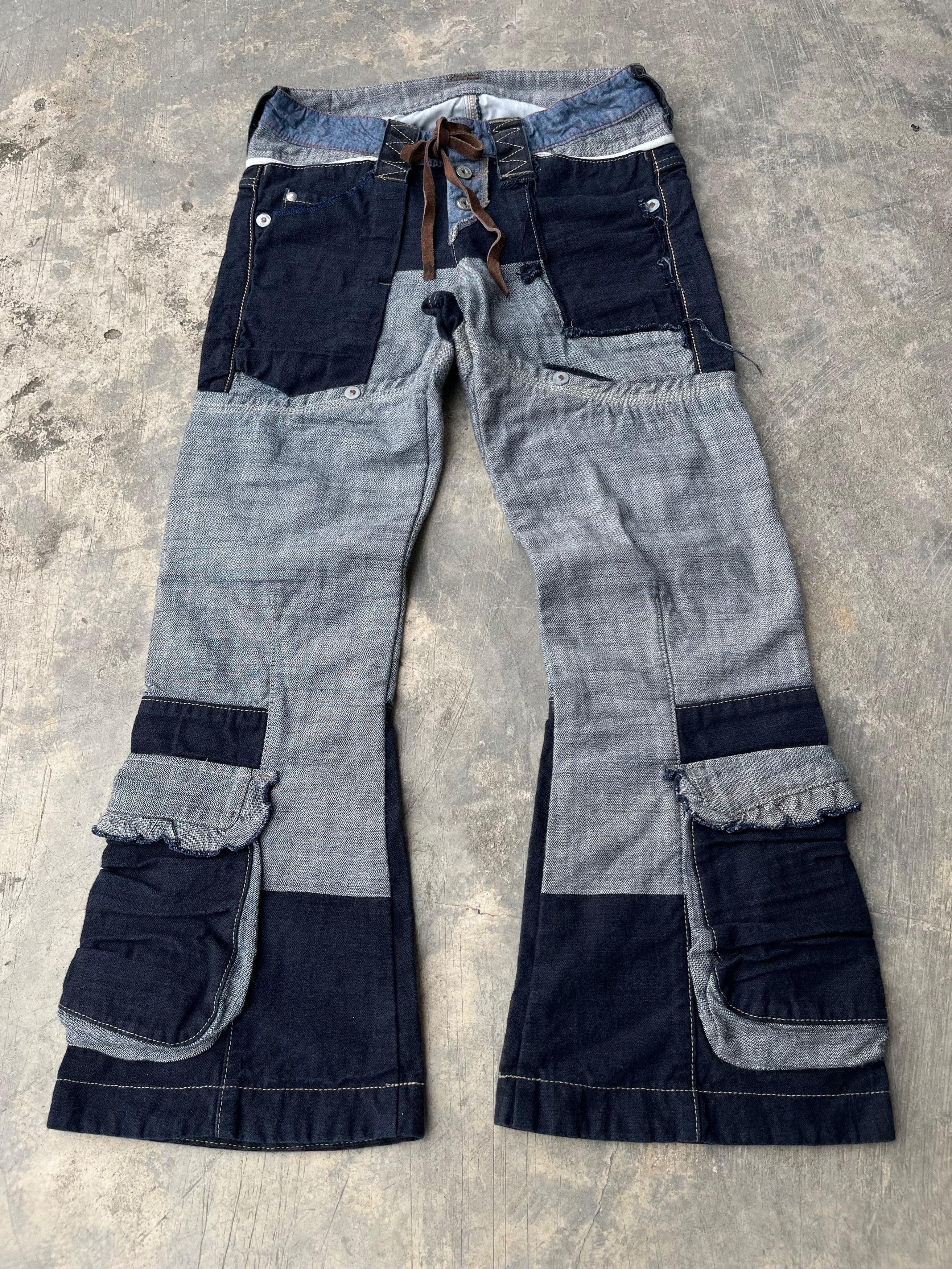 Marithe + Francois Girbaud Marithe Francois Girbaud Flared Pants Size US 27 - 1 Thumbnail