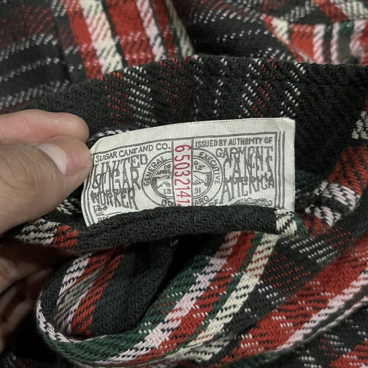 Sugar Cane Vintage Sugar Cane Two Pocket Heavy Flannel Shirts Size US S / EU 44-46 / 1 - 5 Thumbnail