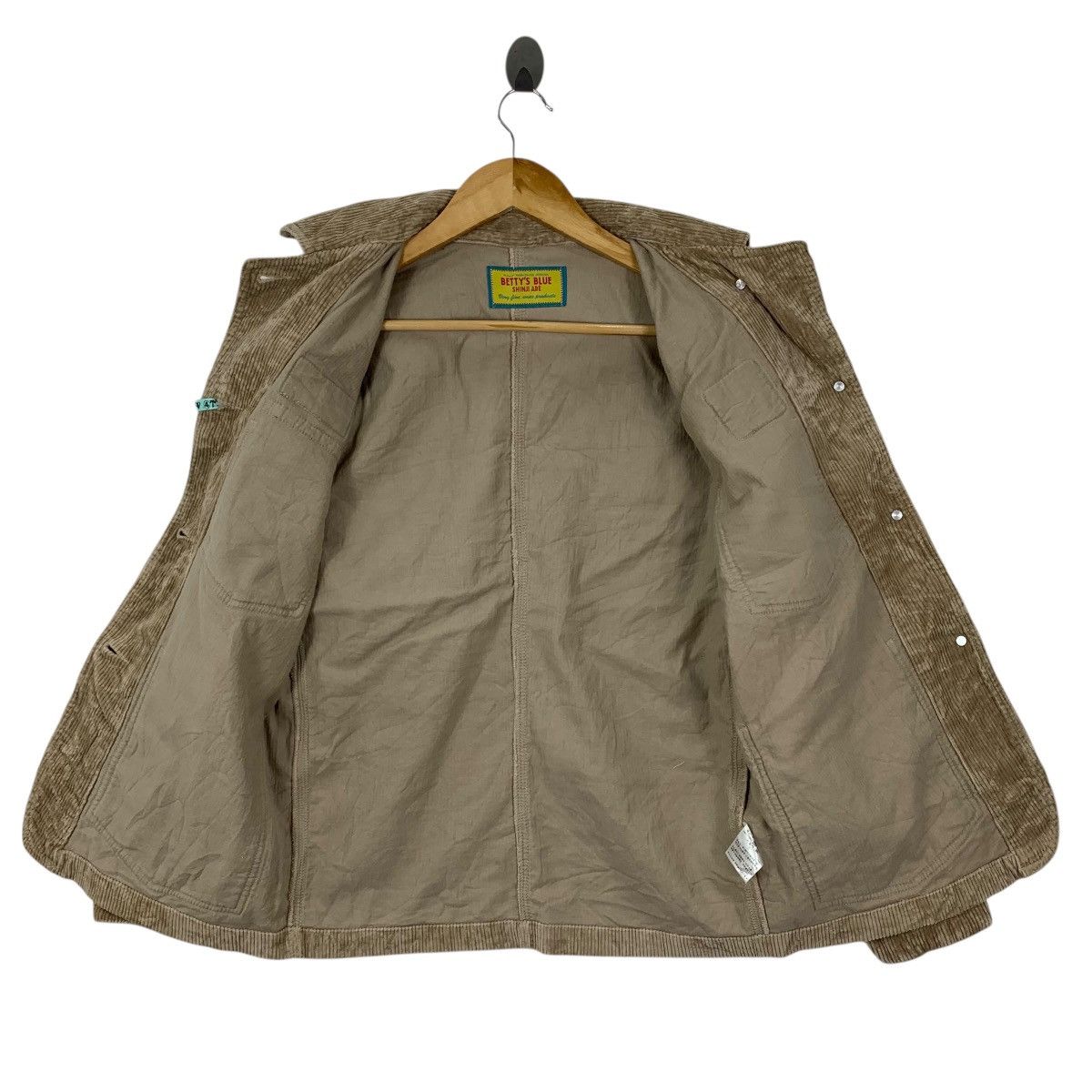 Japanese Brand BETTY’S BLUE Shinji Abe Japanese Brand Corduroy Coat Jacket Size US S / EU 44-46 / 1 - 6 Thumbnail