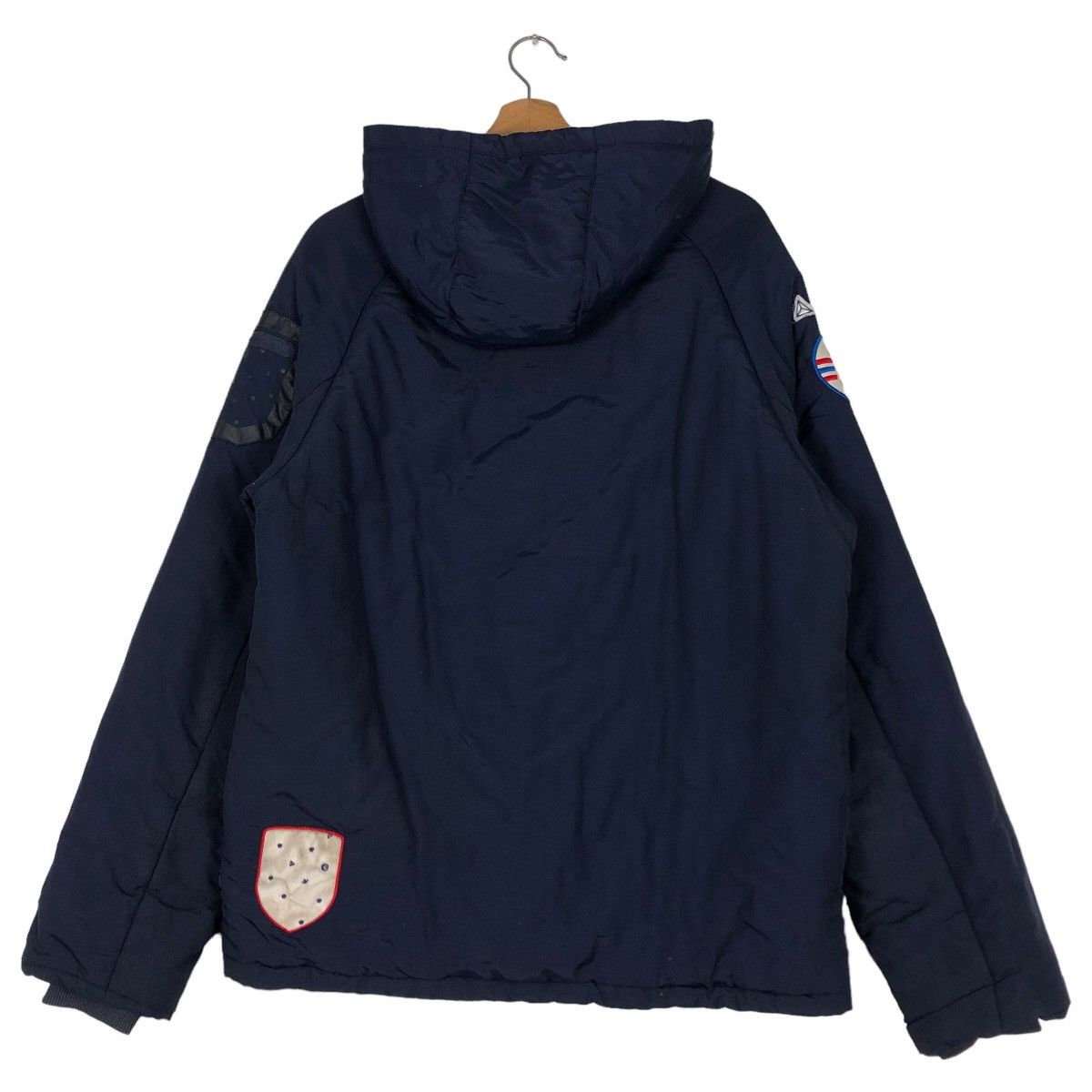 Adidas 🔥Vtg Biker Puffer Down Light Jacket Adidas Size US M / EU 48-50 / 2 - 8 Thumbnail
