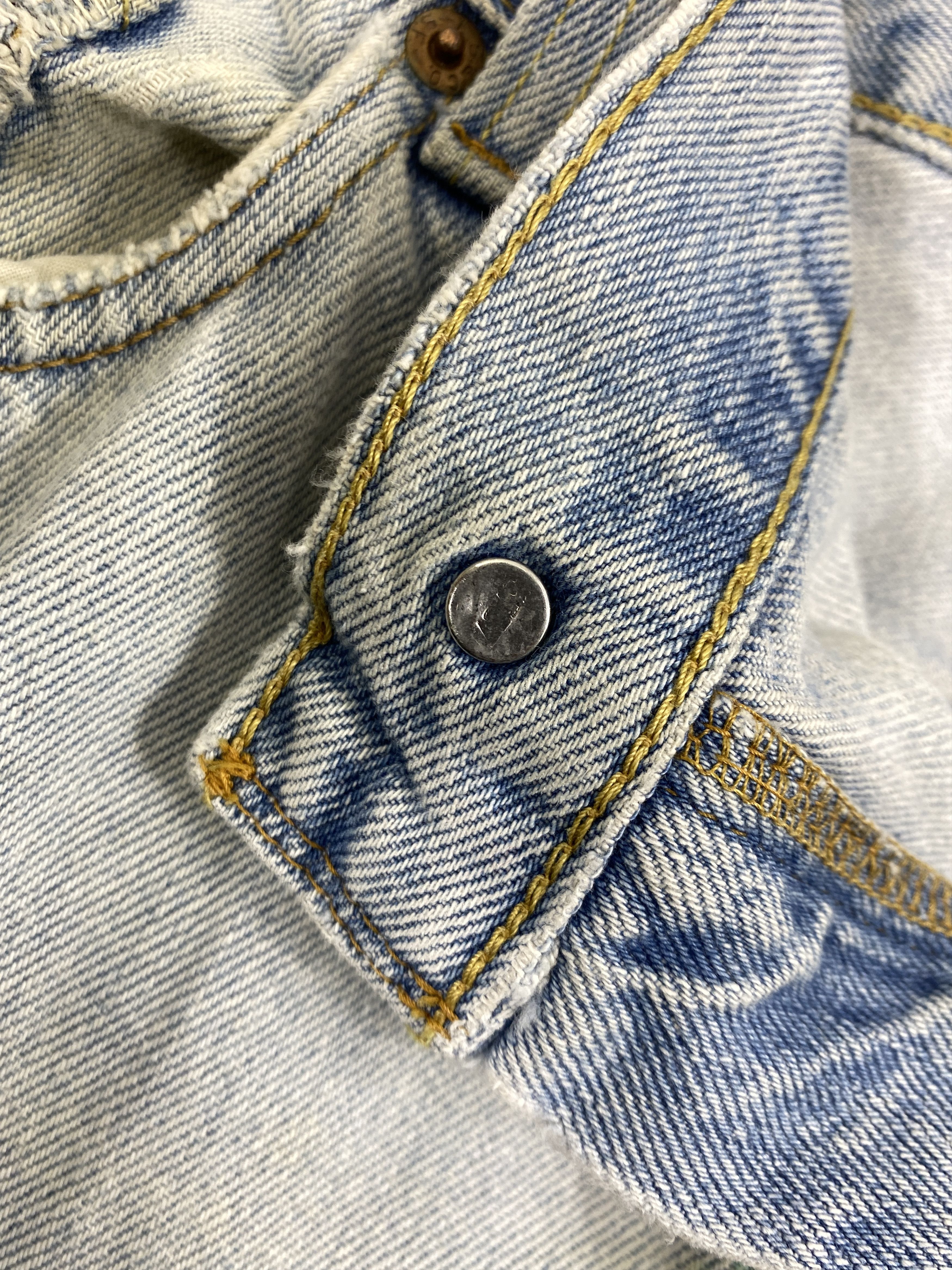 Levi's Light Blue Wash Vintage Levi's 505 40x28.5 Denim -JN1721 Size US 40 / EU 56 - 7 Thumbnail