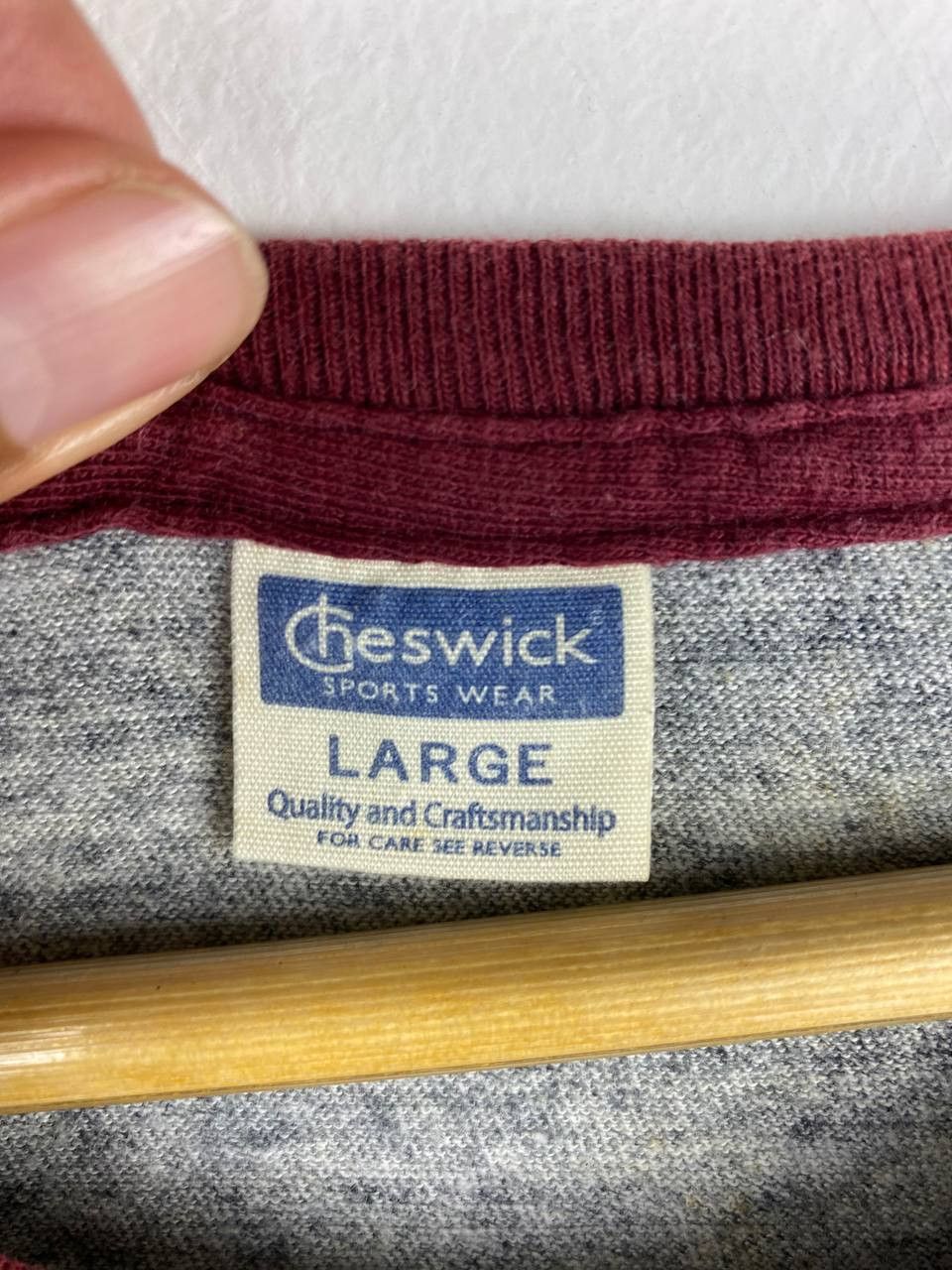 Toyo Enterprises cheswick & co by toyo enterprise ringer tee nice design Size US L / EU 52-54 / 3 - 4 Thumbnail