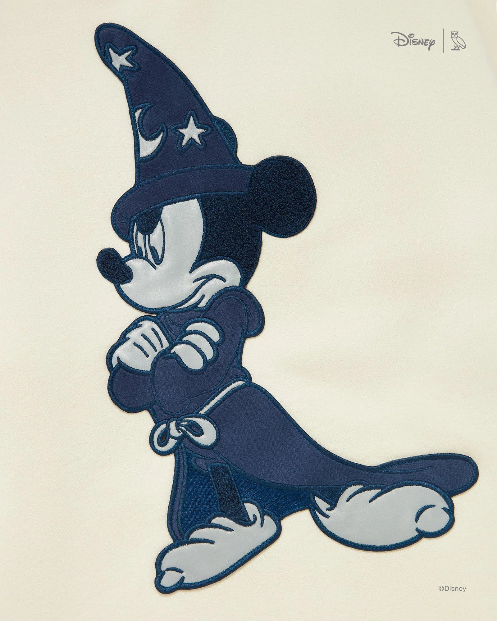 Disney OVO x Disney Mickey Mouse Hoodie Oatmeal Cream Size US XXL / EU 58 / 5 - 4 Thumbnail
