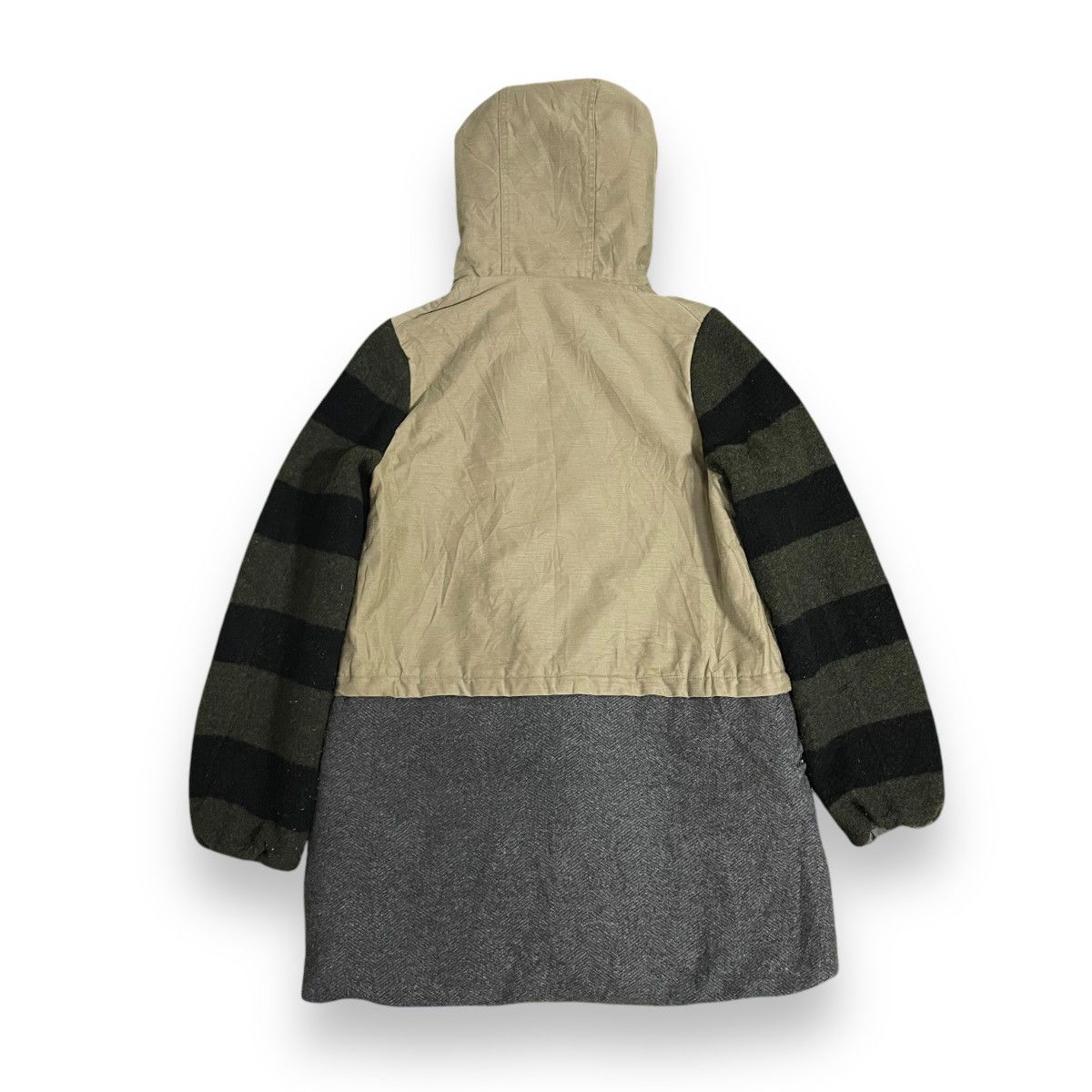 Blanc Noir BLANC MULTICOLOR WOOL + COTTON HOODIE JACKET Size US M / EU 48-50 / 2 - 2 Thumbnail