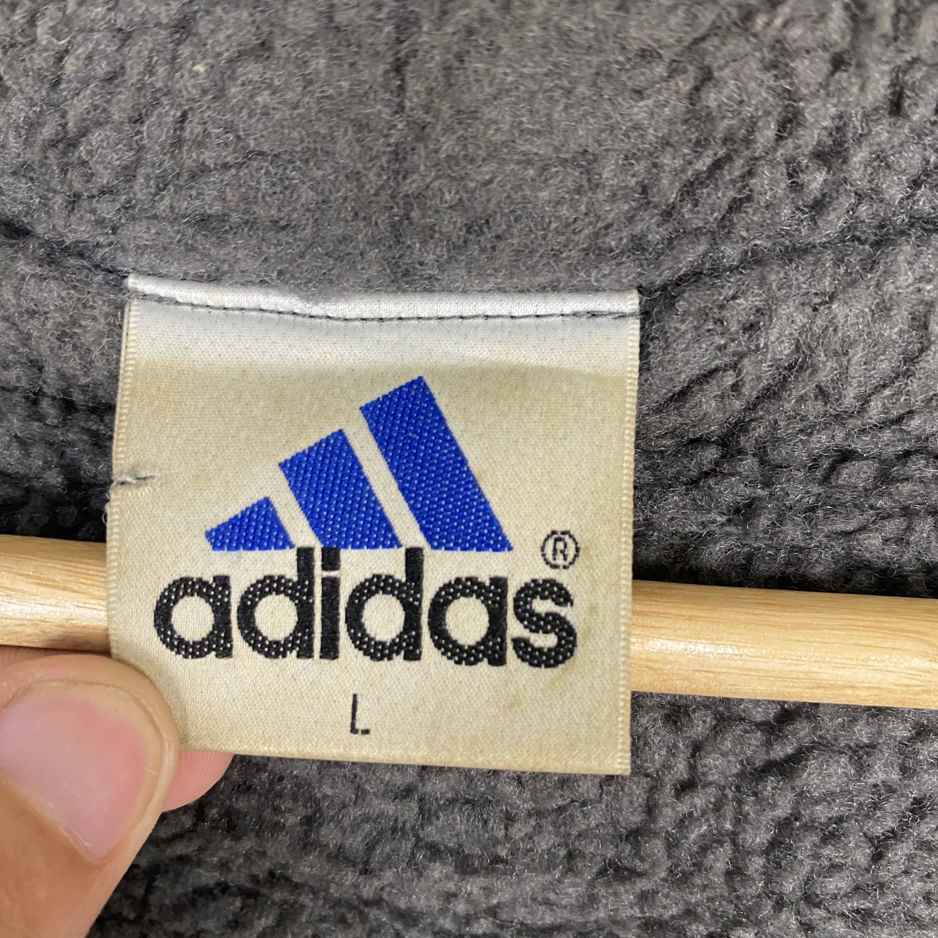 Adidas 💥90s ADIDAS RUN DMC HOODED ZIPPER JACKET Size US L / EU 52-54 / 3 - 9 Thumbnail