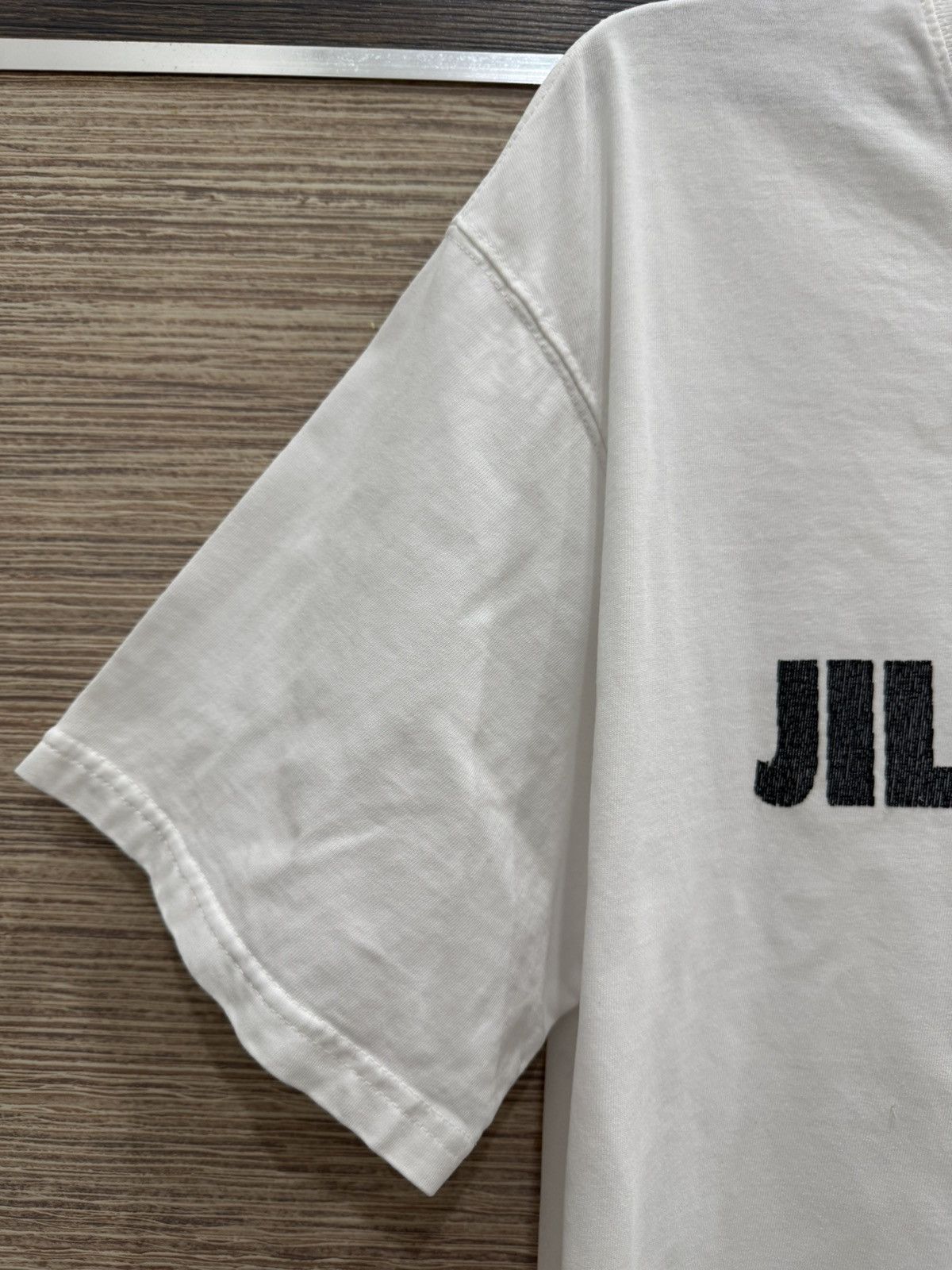 Jil Sander Jil Sander Spell Out Boxy Tee Size US M / EU 48-50 / 2 - 6 Thumbnail