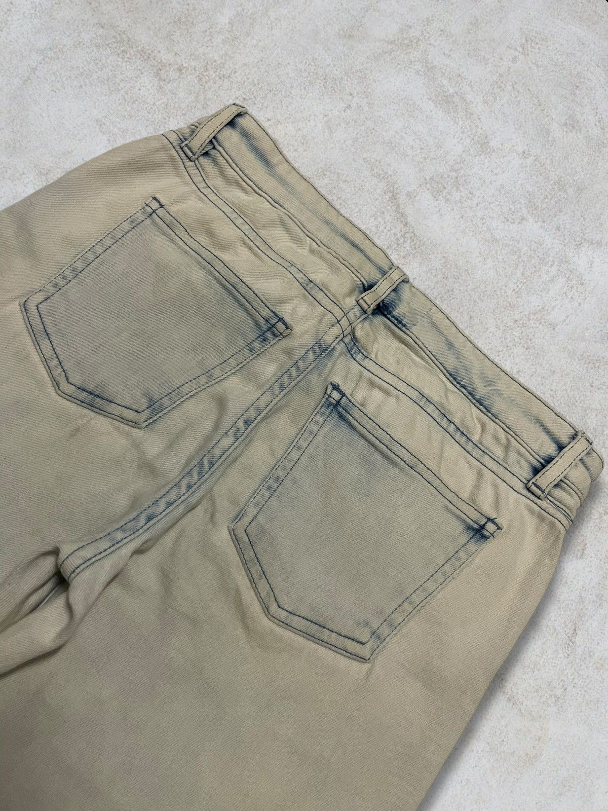 Acne Studios Acne Studios Bleached MudWash Distressed Slim Designer Jeans Size 27" / US 4 / IT 40 - 13 Thumbnail