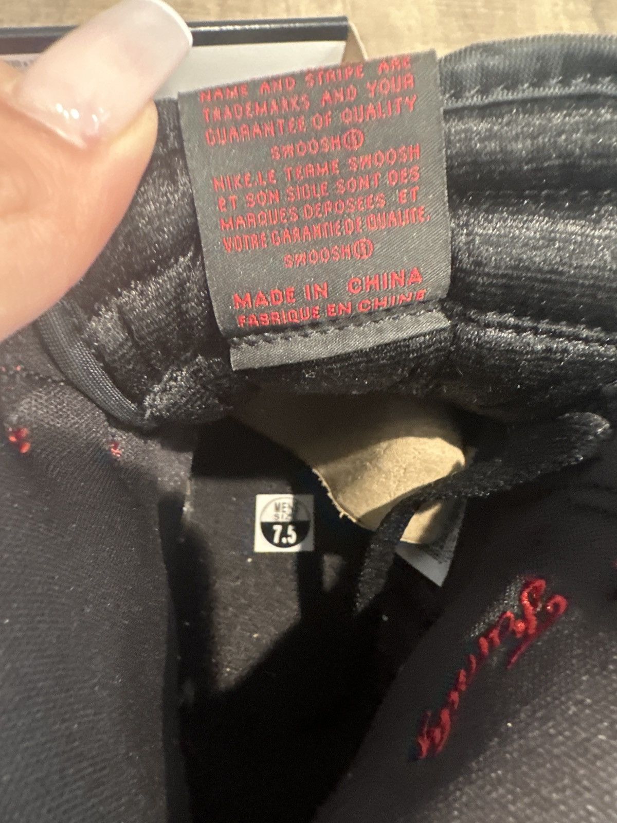 Jordan Brand × Nike Jordan 1 patent bred Size US 7.5 / EU 40-41 - 9 Thumbnail