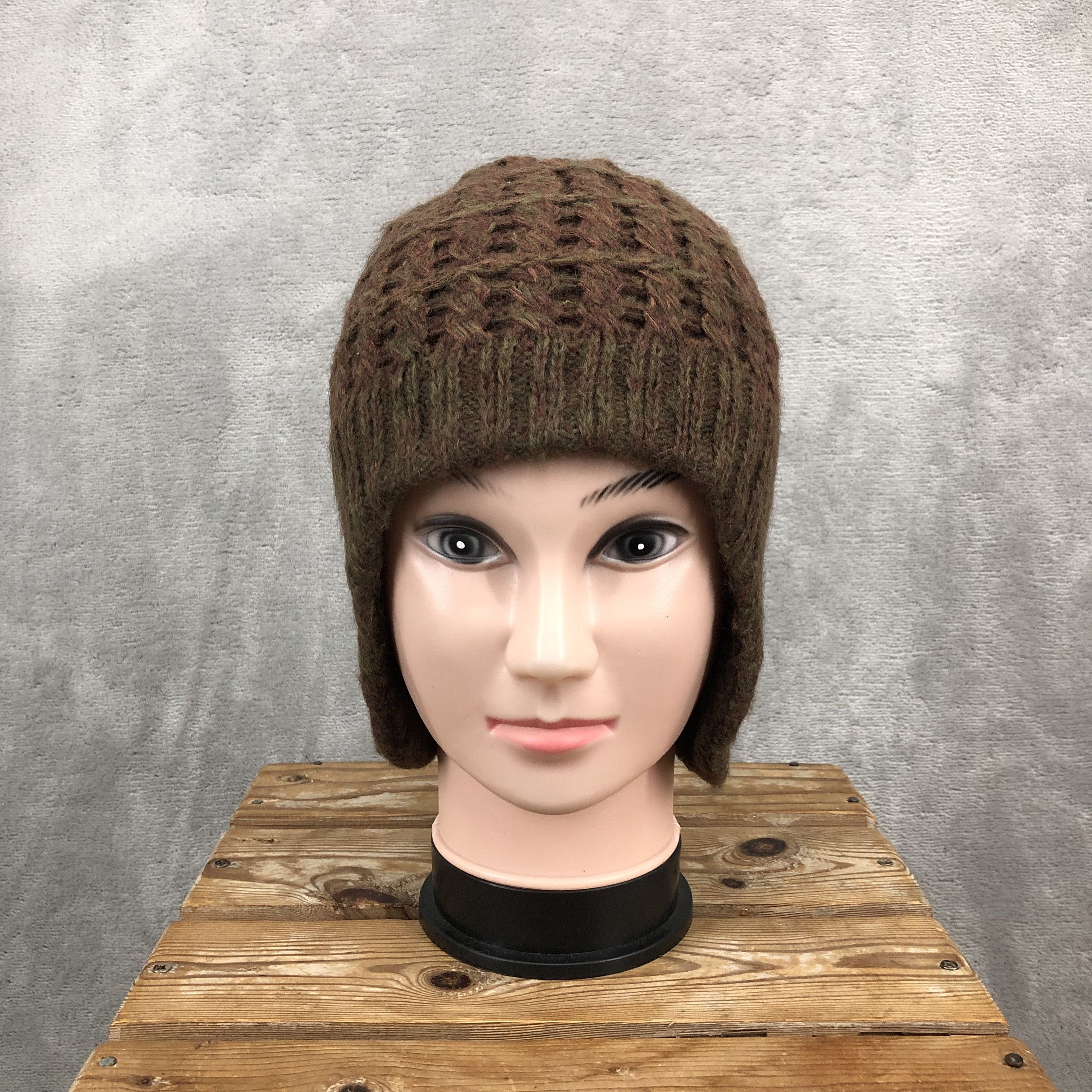 Vintage Japanese Ear flip Hat Beanie