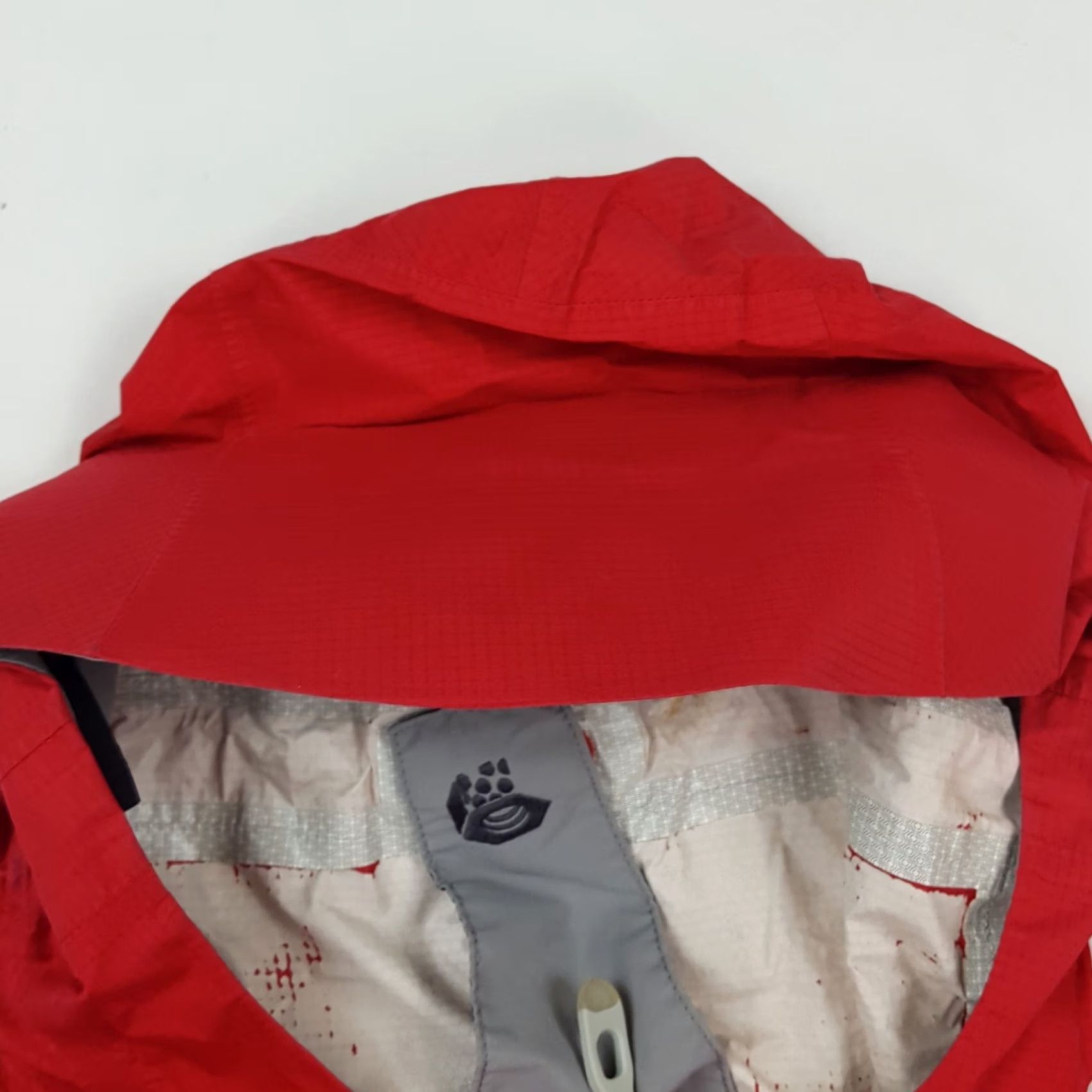 Mountain Hardwear VINTAGE Mountain Hardwear Conduit Silk Womens M Zip Up Retro Snow Ski Jacket Hooded Red Slim Cut Jacket Womens 90s Outdoor Camping Gorp Hiking Pockets Size M / US 6-8 / IT 42-44 - 5 Thumbnail