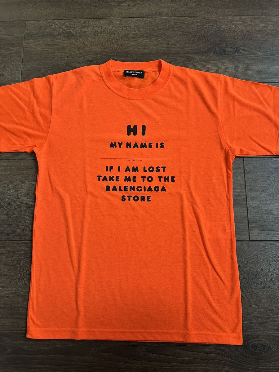 Balenciaga Balenciaga logo t shirt Size US S / EU 44-46 / 1 - 1 Thumbnail
