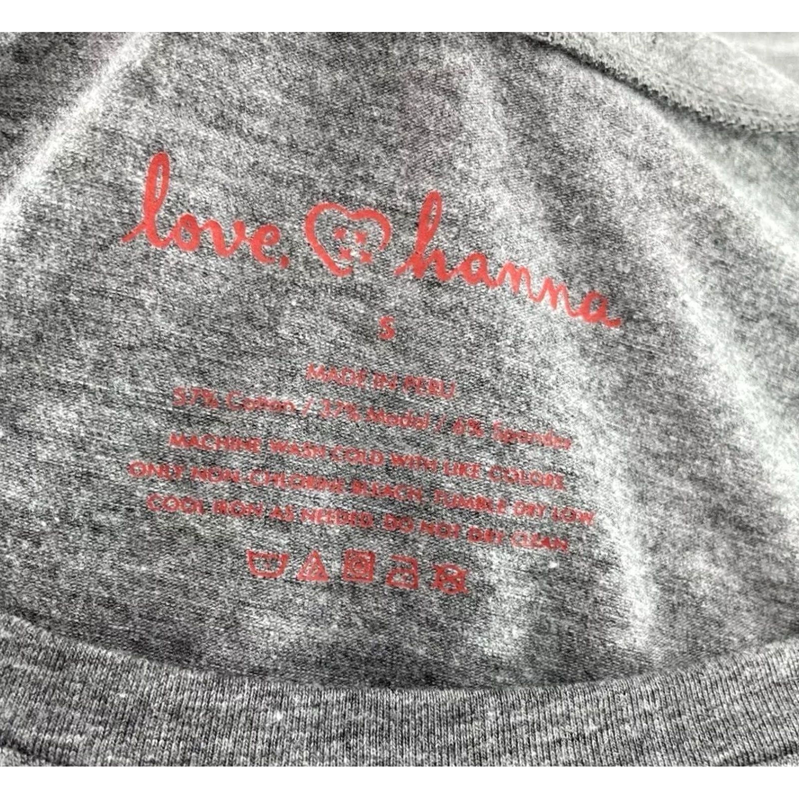 Vintage Love Hanna Women's Gray Shirt Dress Size Small Cinched Waist Peru Size S / US 4 / IT 40 - 4 Thumbnail