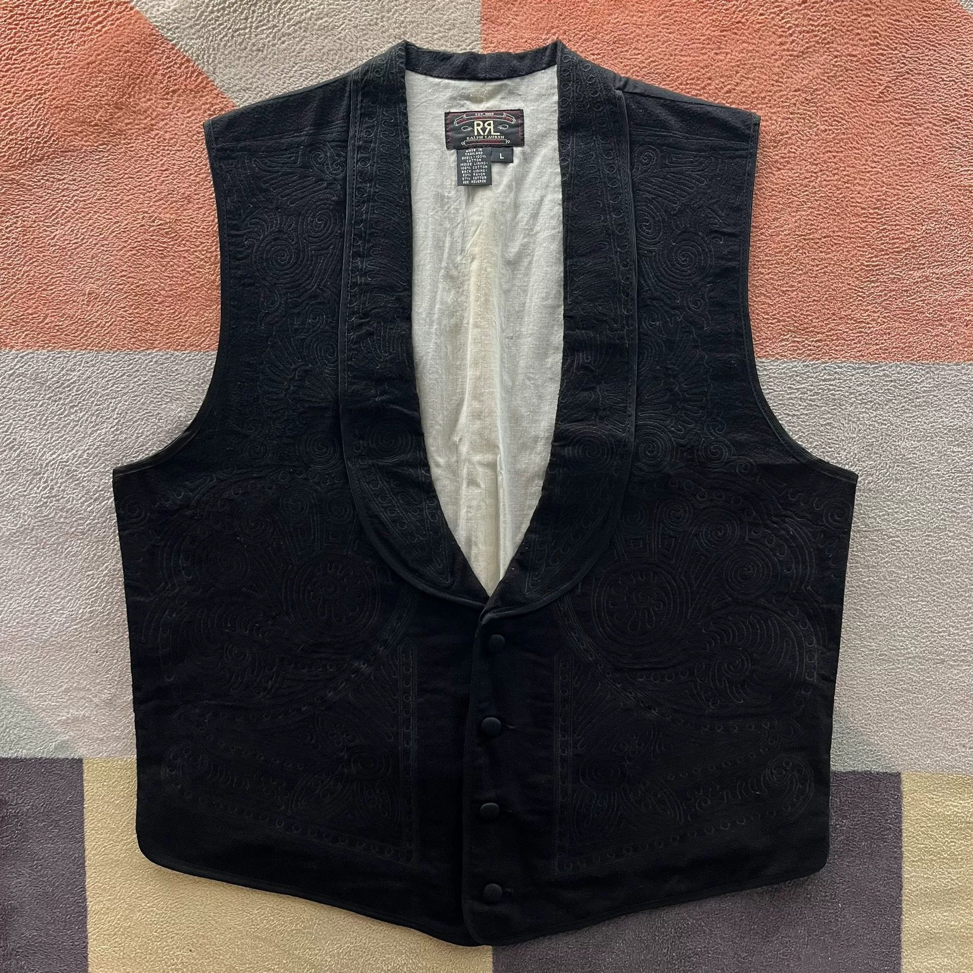 RRL Ralph Lauren RRL Embroidered Vest Ralph Lauren Size US L / EU 52-54 / 3 - 1 Thumbnail