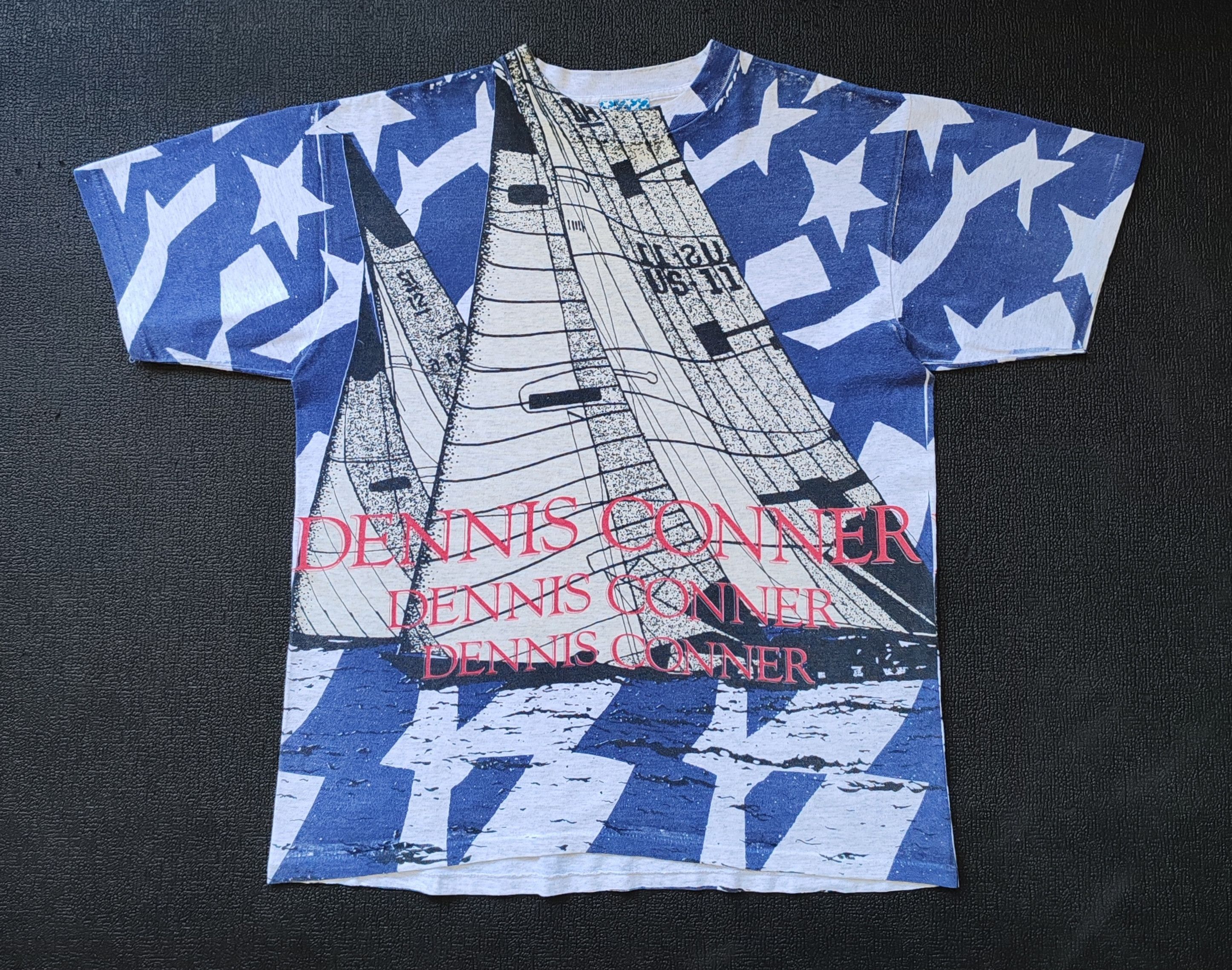 Vintage Vintage 90s Dennis Conner America's Cup OVP T shirt size L Size US L / EU 52-54 / 3 - 1 Thumbnail