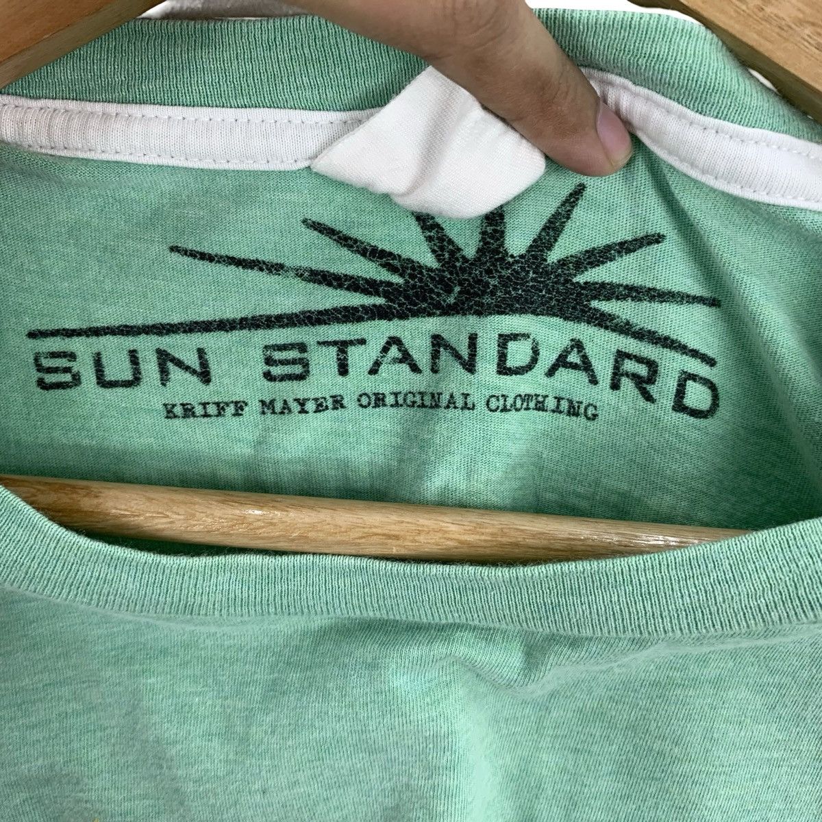 Vintage Vintage KRIFF MAYER x SUN STANDARD Coast Line Racing Tee Size US L / EU 52-54 / 3 - 9 Thumbnail