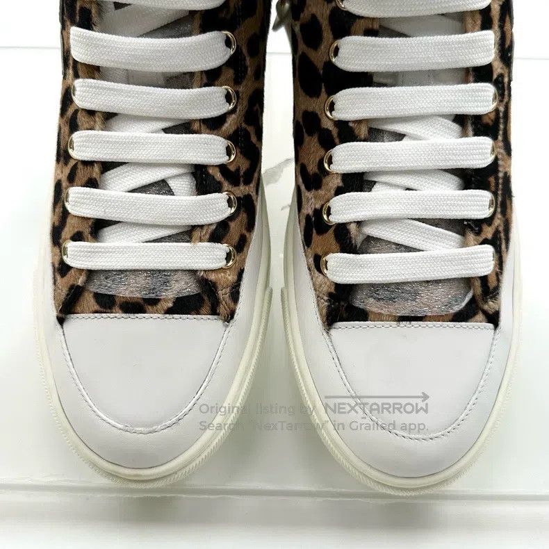 Louis Vuitton Louis Vuitton Leopard-print high-top board shoes Size US 5.5 / IT 35.5 - 6 Thumbnail