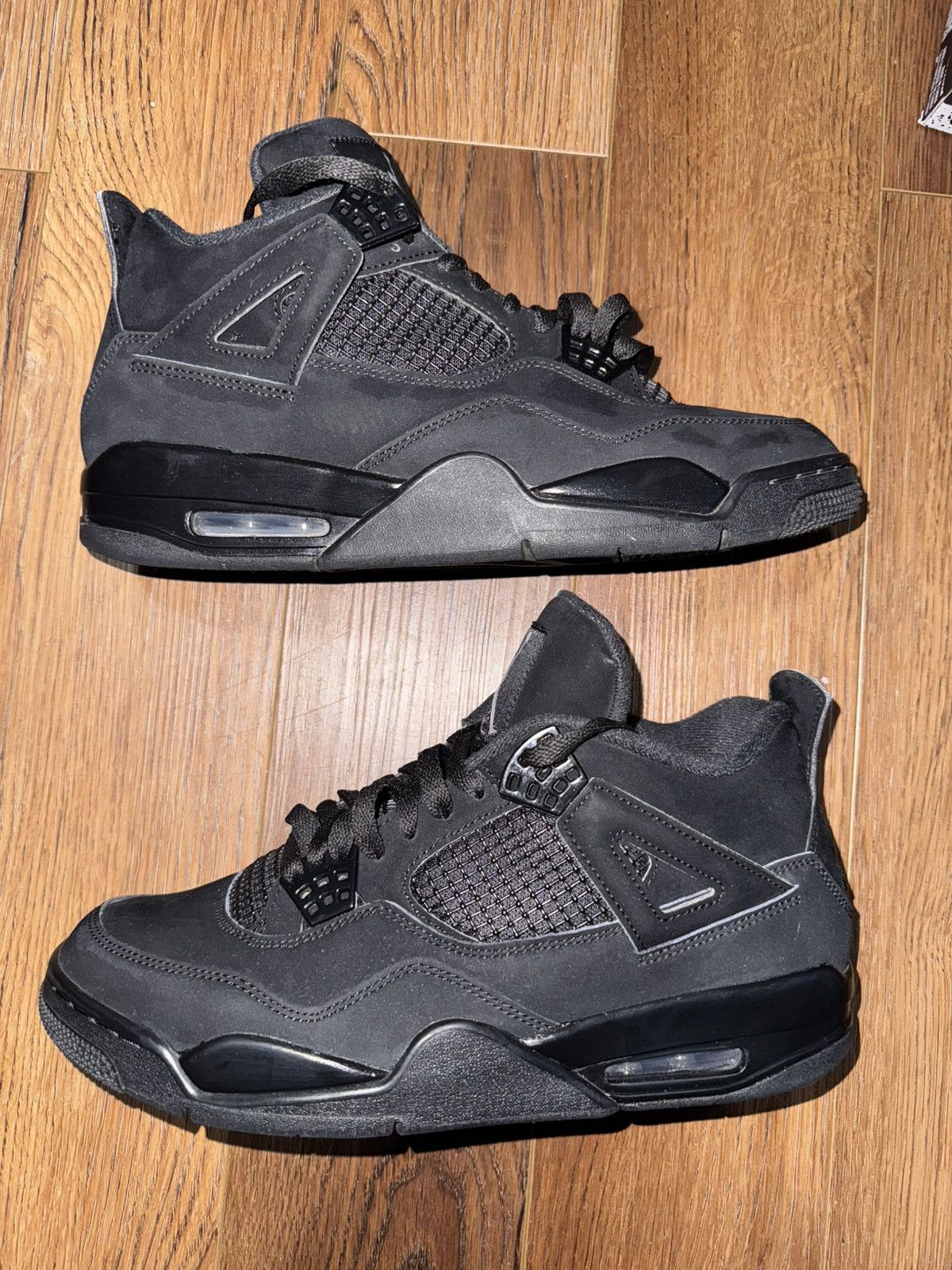 Jordan Brand Air Jordan Retro 4 “Black Cat” 2020 Size US 10 / EU 43 - 1 Thumbnail