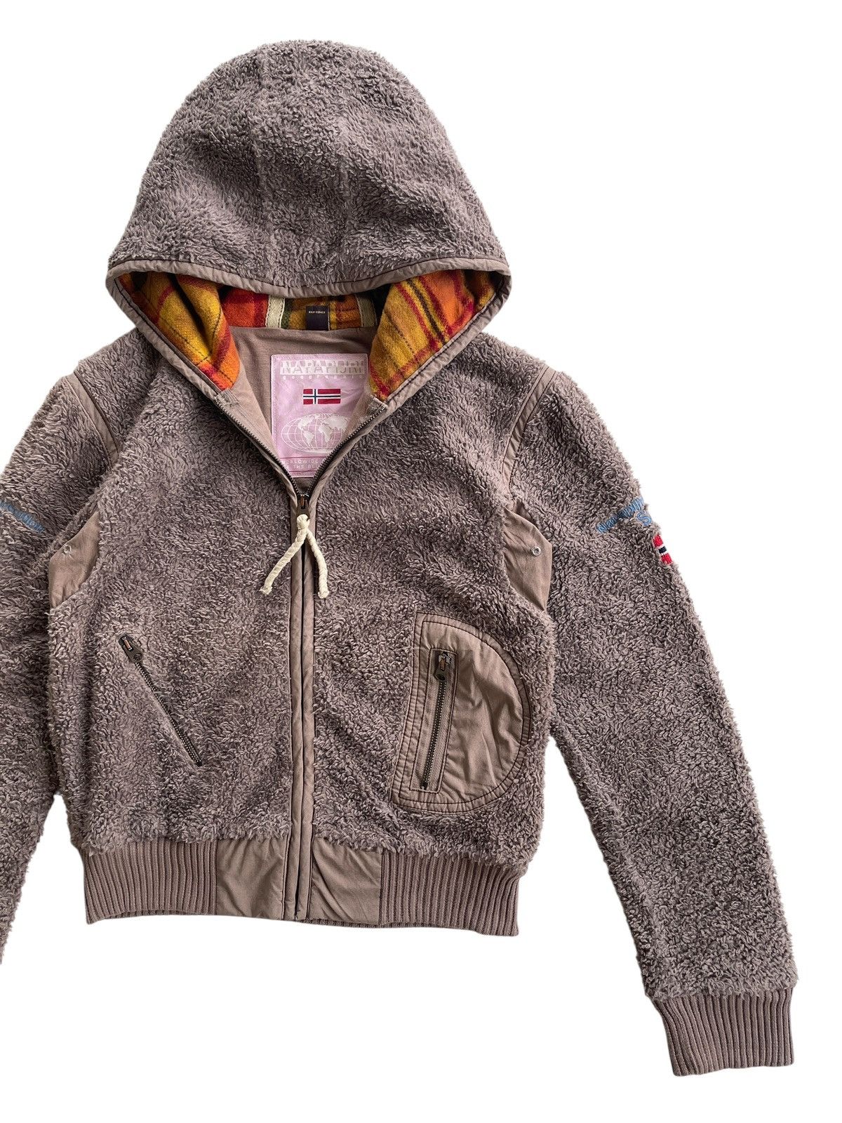Napapijri Napapijiri Teddy Fleece Hoodie Jacket Size S / US 4 / IT 40 - 6 Thumbnail