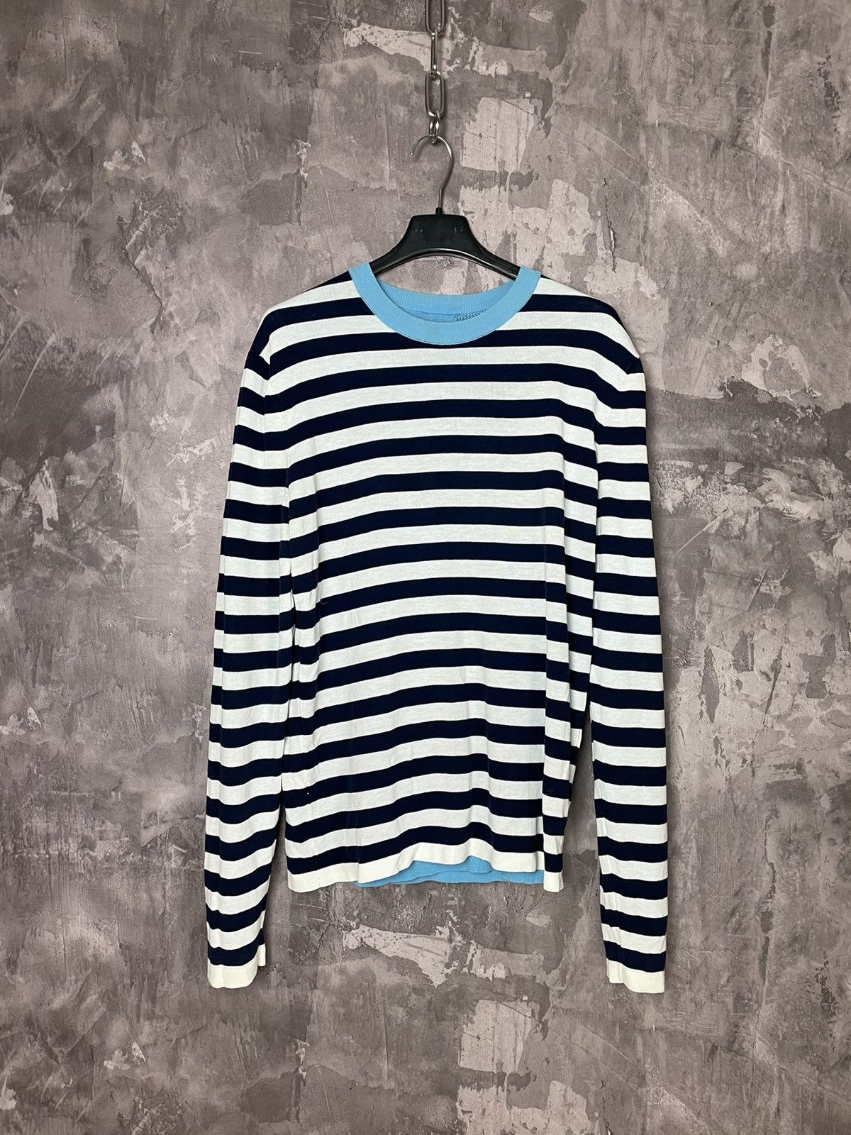 Designer × Kenzo KENZO Paris Eiffel Tower Sweatshirt Crewneck Blue size M Size M / US 6-8 / IT 42-44 - 2 Thumbnail