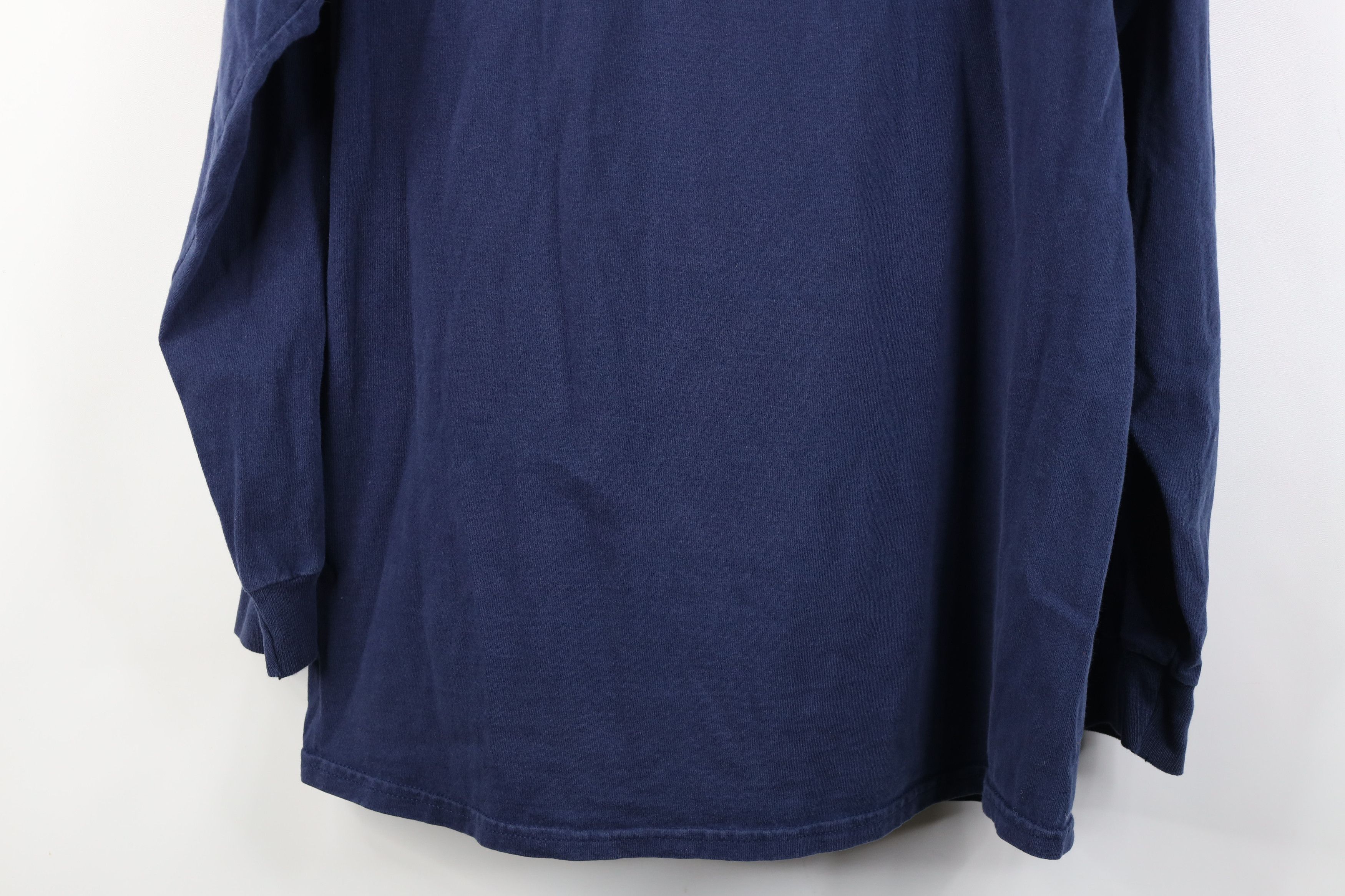 Vintage Vintage 90s St Louis Blues Hockey Long Sleeve T-Shirt Blue Size US L / EU 52-54 / 3 - 15 Thumbnail