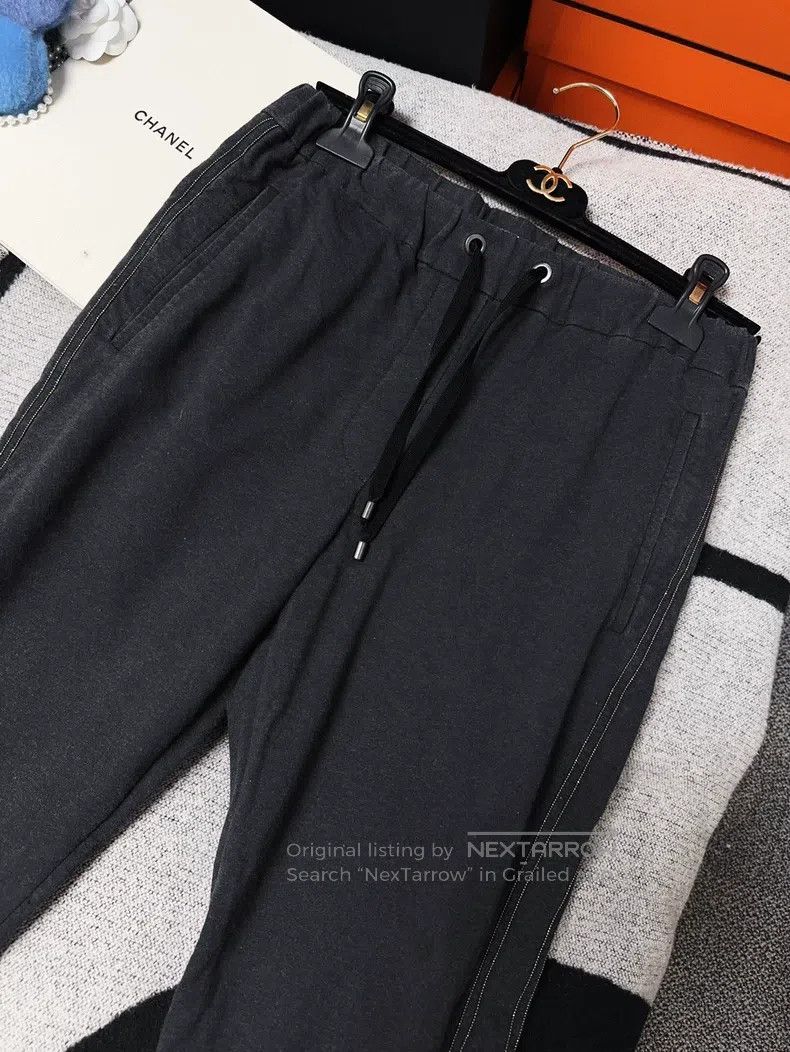 Brunello Cucinelli Brunello Cucinelli Charcoal Gray and Khaki Edged Hooded Zi Size XS / US 0-2 / IT 36-38 - 8 Thumbnail