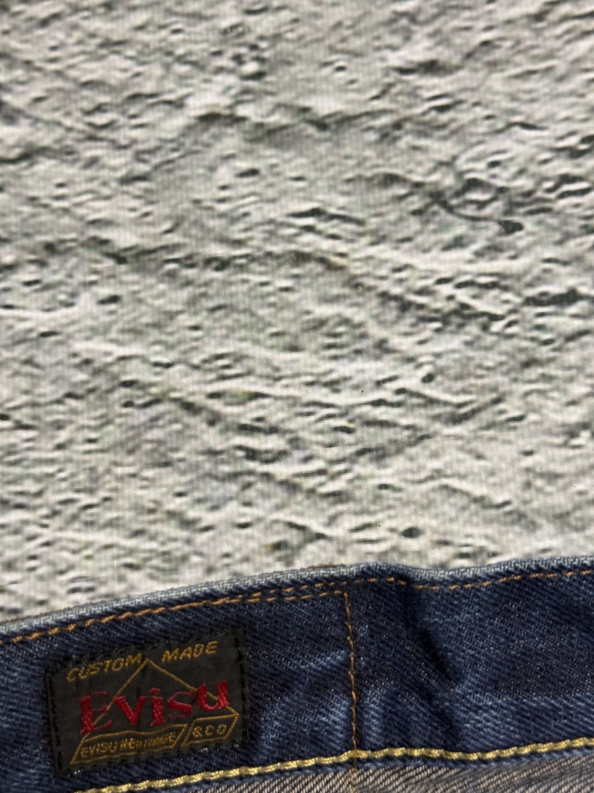 Evisu Evisu jeans daicock big logo black selvedge denim Size US 28 / EU 44 - 10 Thumbnail