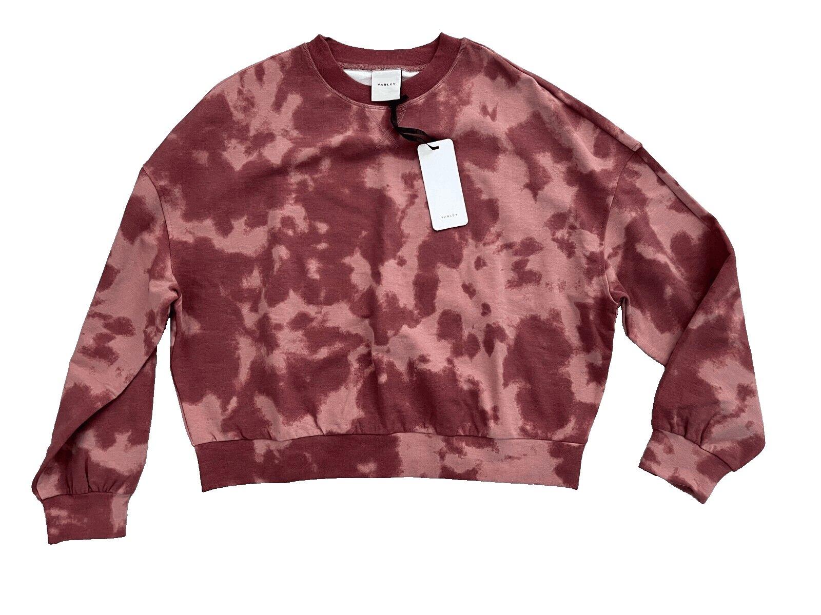 Varley Varley Erwin Sweatshirt Deep Rose Tie-Dye ( M ) Size M / US 6-8 / IT 42-44 - 2 Thumbnail