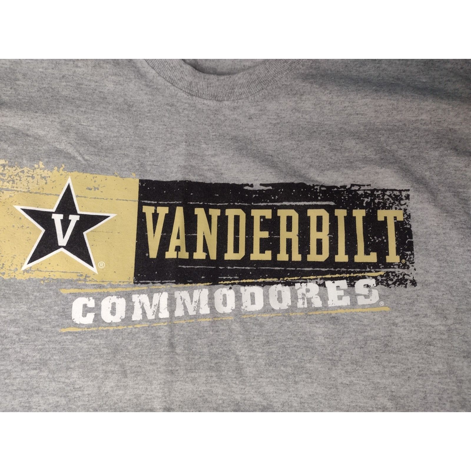 Gildan Vanderbilt Commodores Gildan Heavy Cotton Men's T Shirt Size Size US L / EU 52-54 / 3 - 2 Thumbnail
