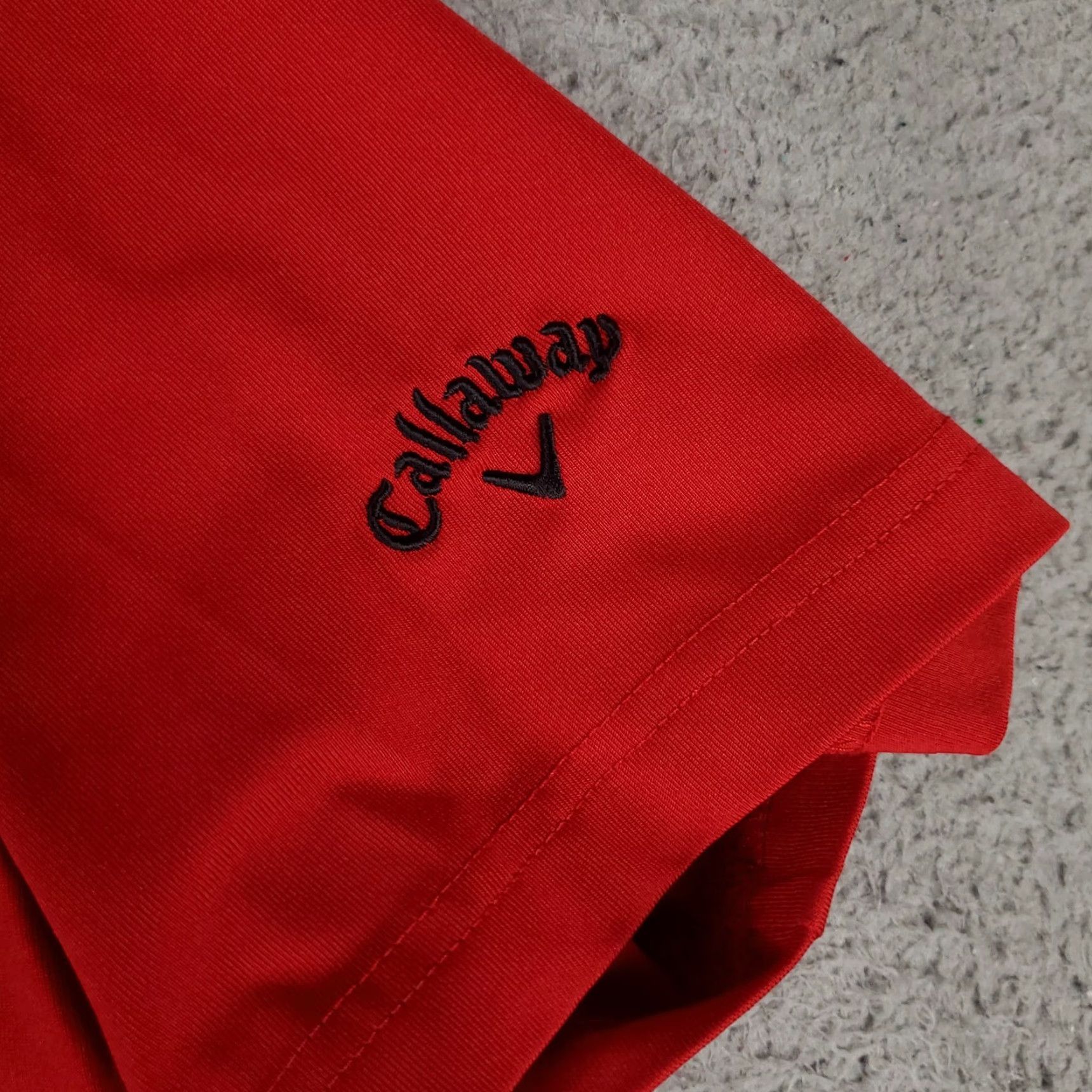 Callaway Callaway Polo Shirt Mens 2XL Red Short Sleeve Golf Opti Dri Fit Casual Classic Size US XXL / EU 58 / 5 - 3 Thumbnail