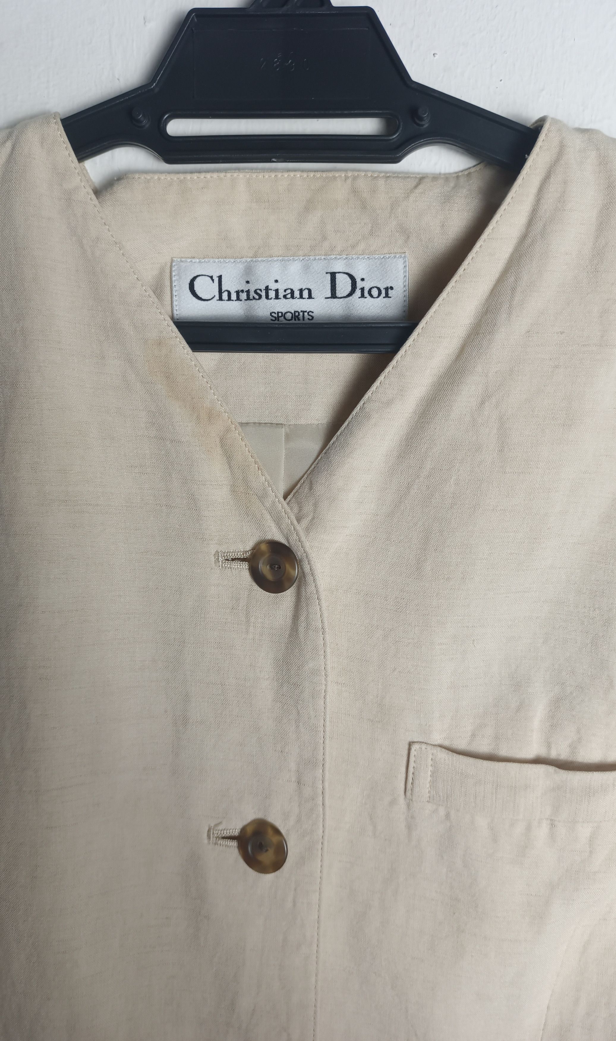 Christian Dior Monsieur Vintage CHRISTIAN DIOR Vest Size US XS / EU 42 / 0 - 6 Thumbnail