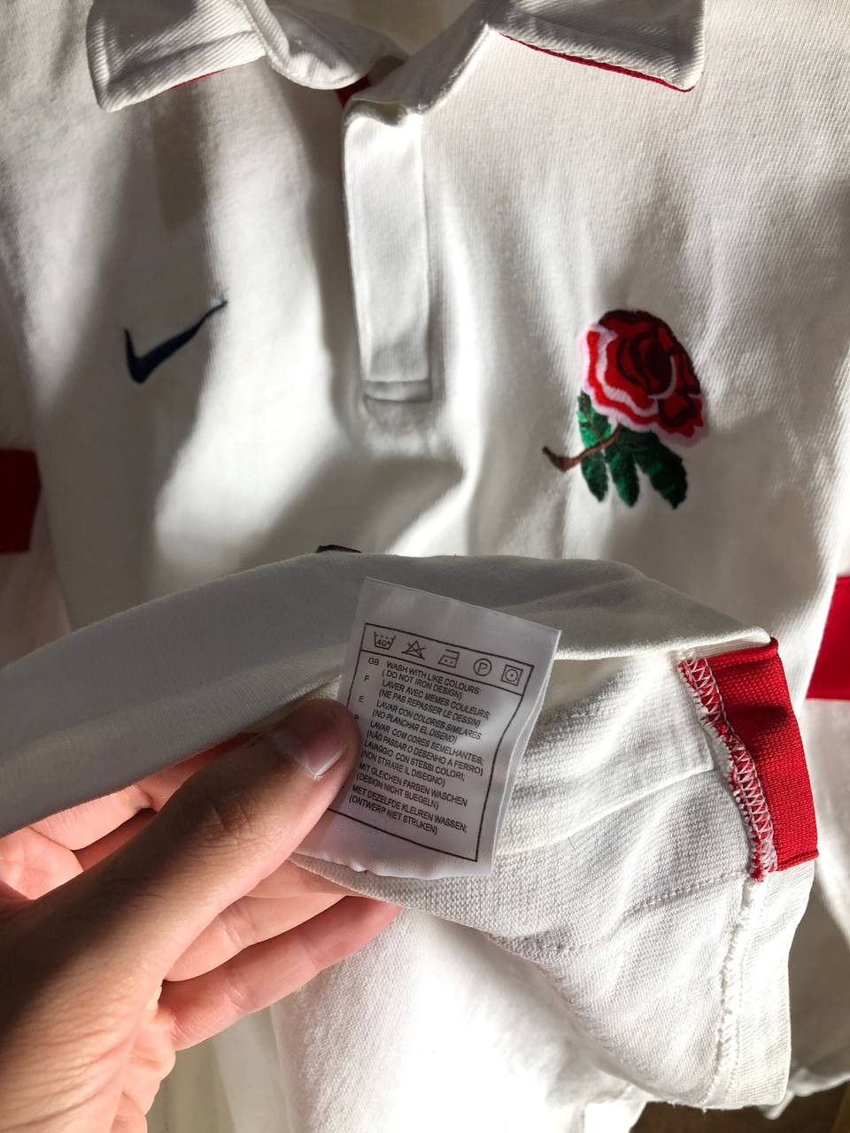 Nike Vintage Nike England Retro Rugby Jersey Football Y2K 90s Size US S / EU 44-46 / 1 - 9 Thumbnail