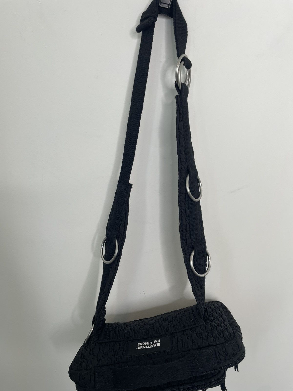 Eastpak × Raf Simons Eastpak x Raf Simons Waistbag Loop Black Size ONE SIZE - 3 Thumbnail