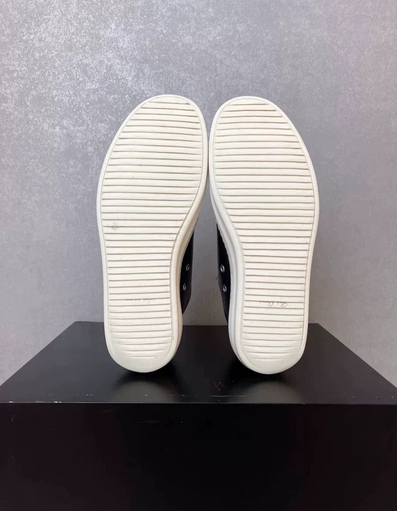 Rick Owens Rick Owens Black and white low-top Converse shoes Size US 10 / EU 43 - 7 Thumbnail