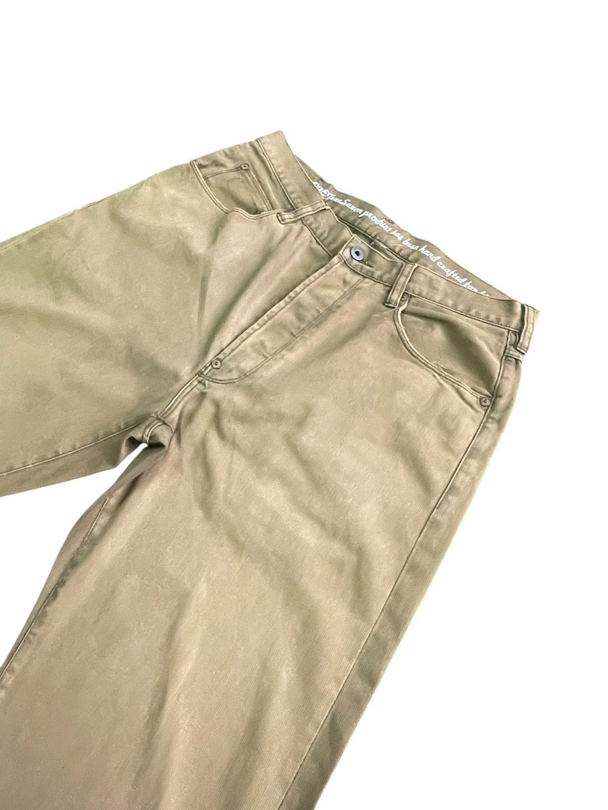 Designer × Vintage Vintage One True Saxon Denim Size US 34 / EU 50 - 2 Thumbnail