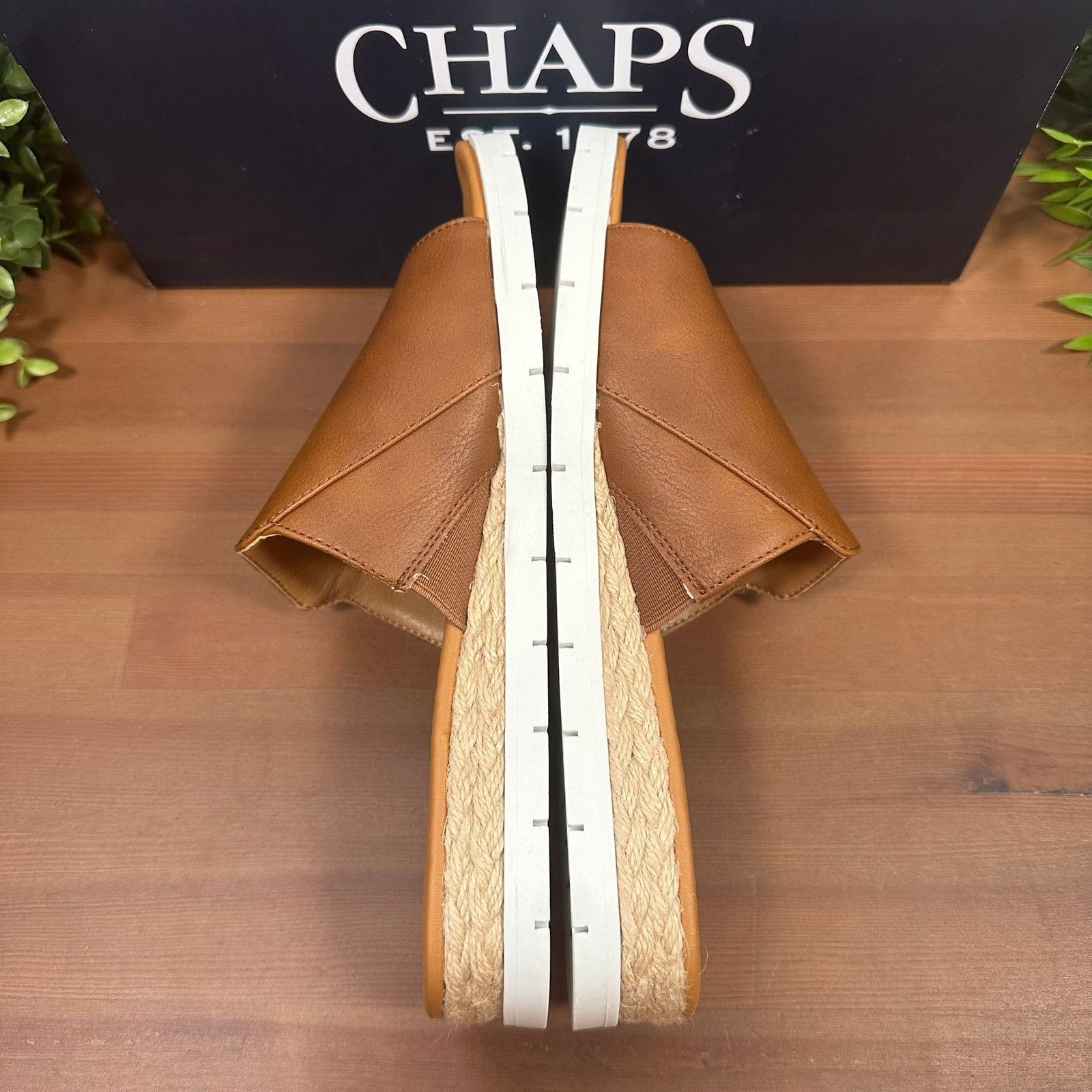 Chaps Chaps Women's Nerissa Tan Slide Sandals Size 8 Size US 8 / IT 38 - 5 Thumbnail