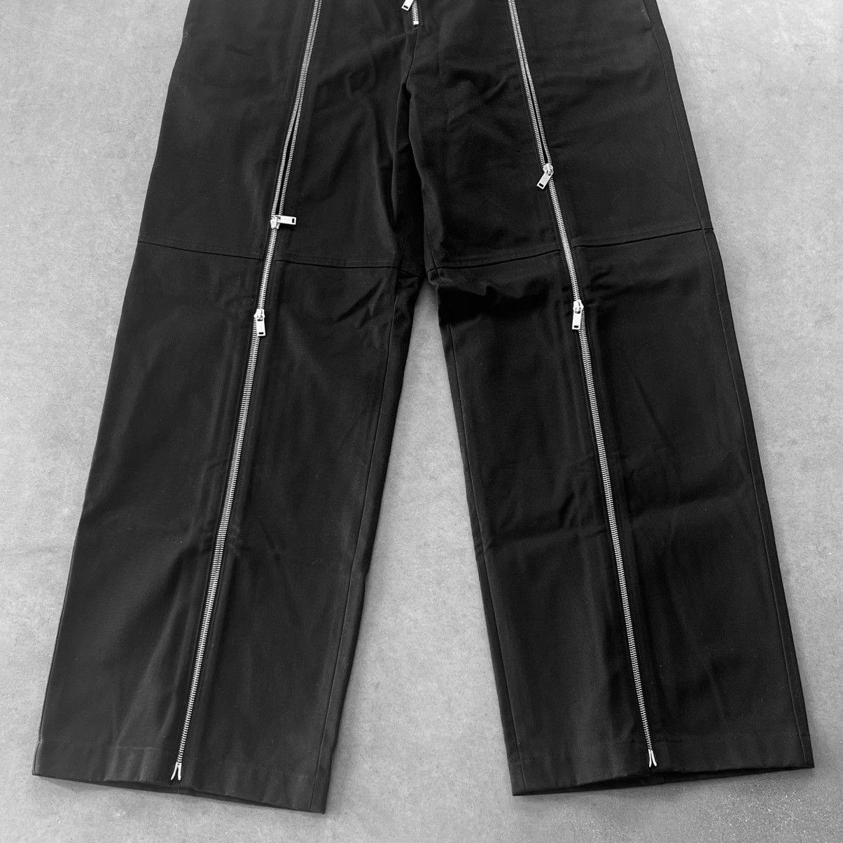 Jil Sander ZIP UP WIDE LEG COTTON TROUSERS - F/W 2023 - NEW WITH TAGS Size US 38 / EU 54 - 13 Thumbnail