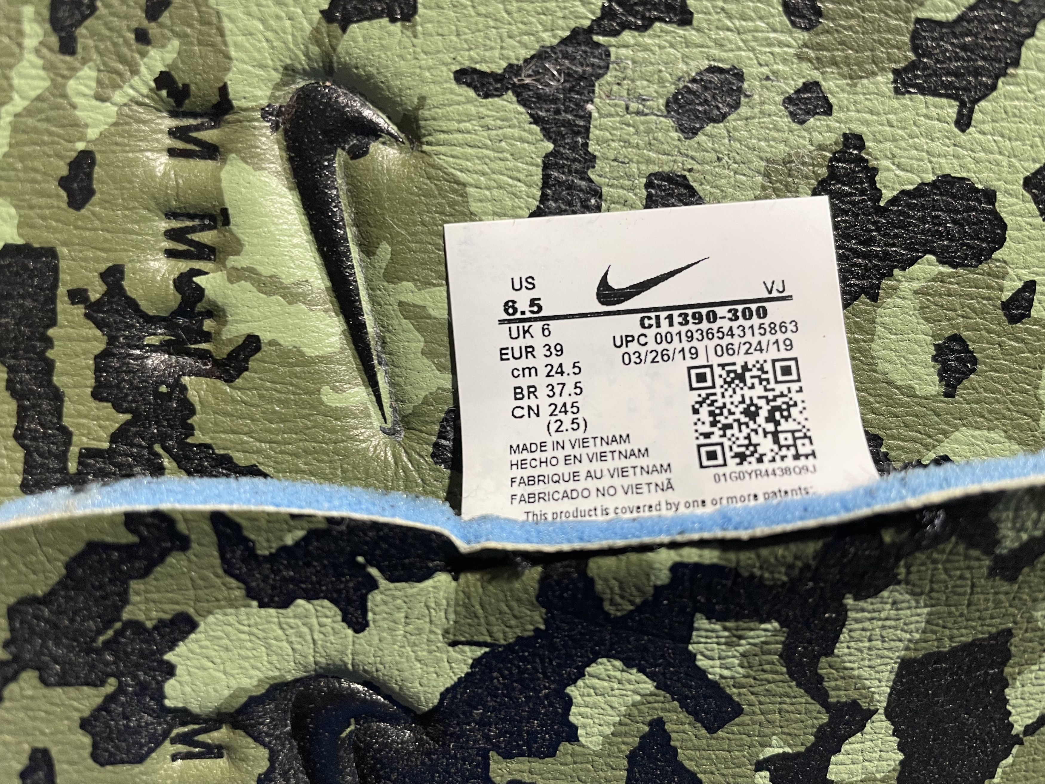 MMW × Nike Nike × MMW Free TR 3 (1017 ALYX 9SM) 🔥 Camo / Vibram Size US 6.5 / EU 39-40 - 10 Thumbnail