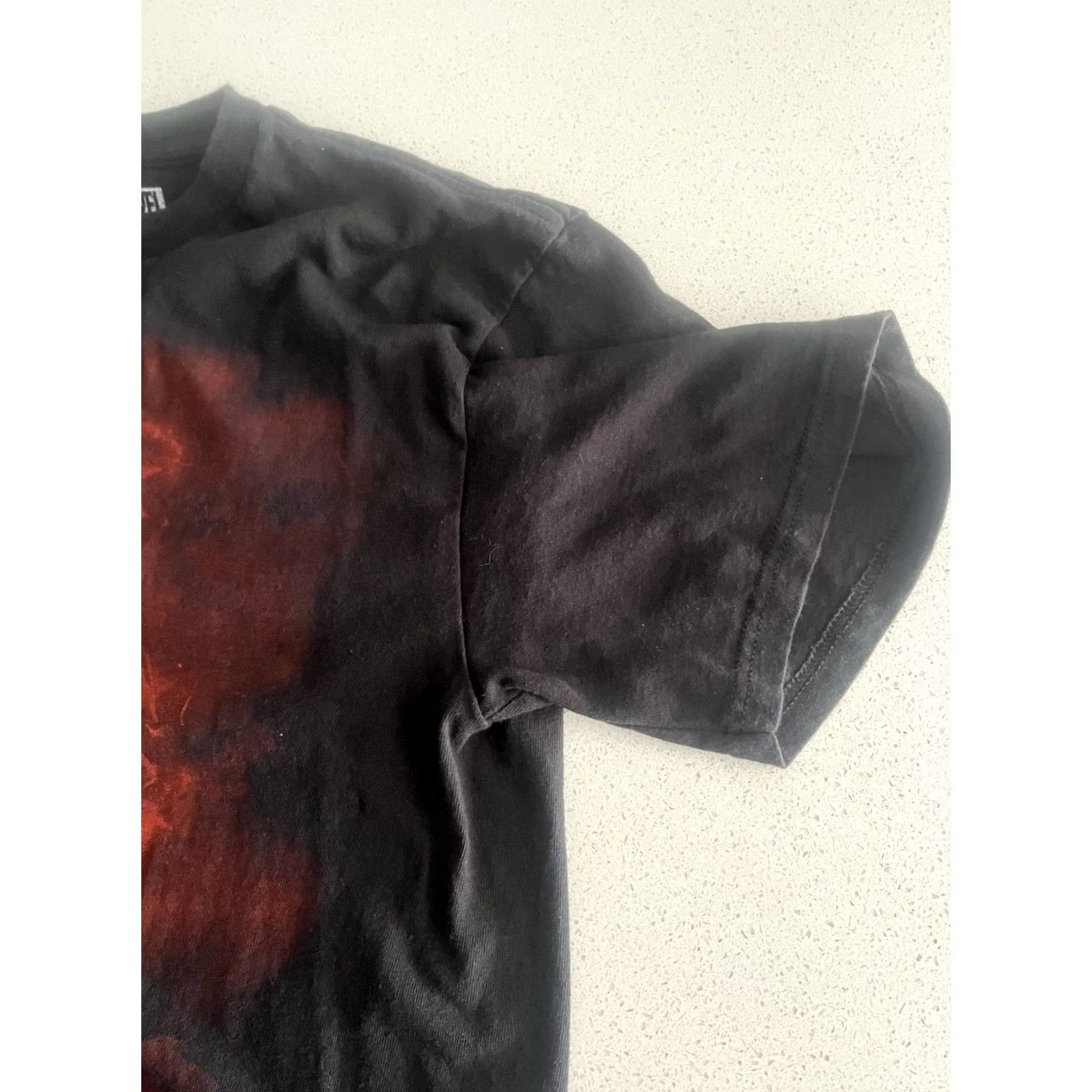 Vintage Men’s Marvel T-Shirt Deadpool Large Black Retro Shirt Mens L Size US L / EU 52-54 / 3 - 4 Thumbnail